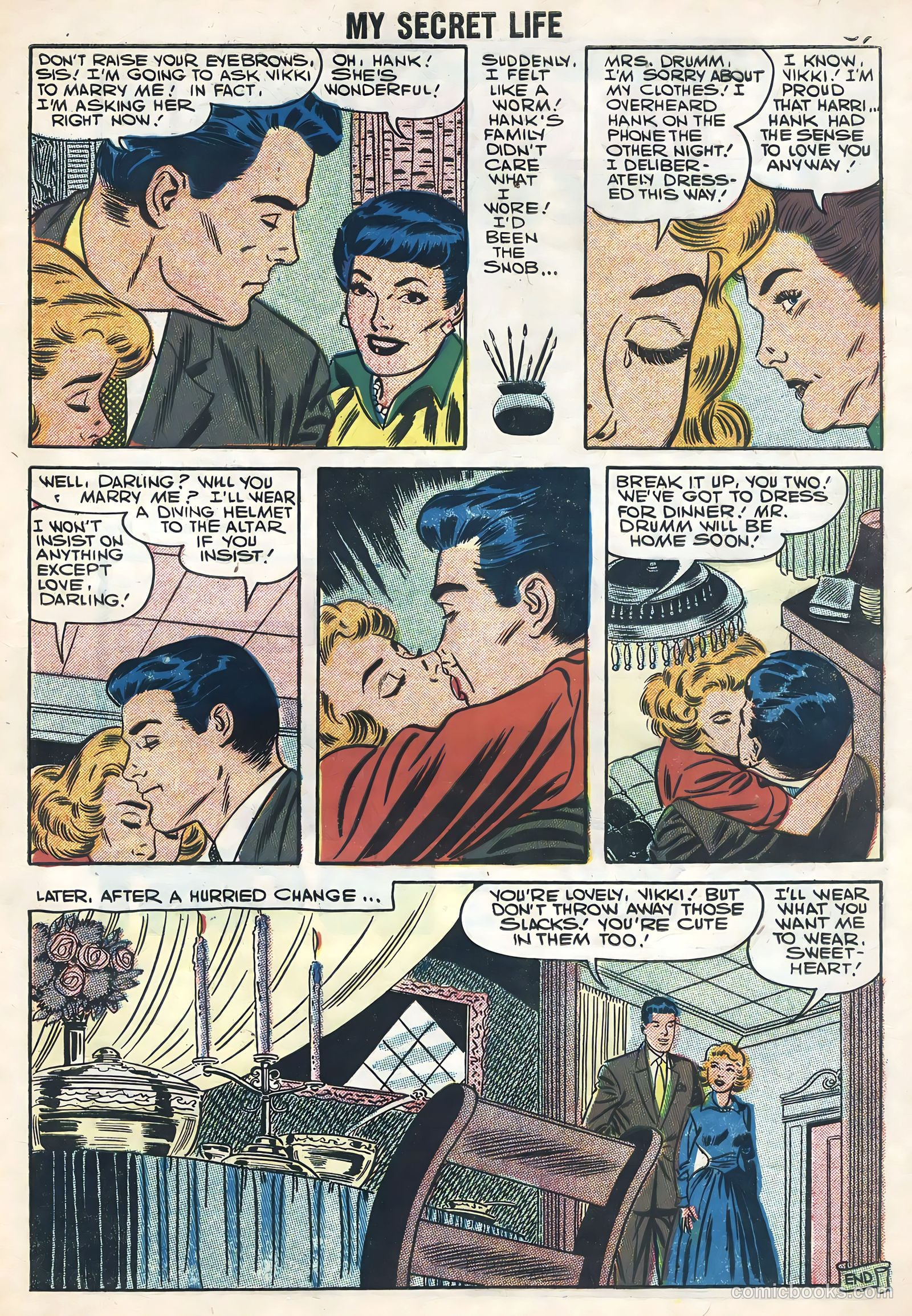 My Secret Life #21 (1957) — page 33 of 36