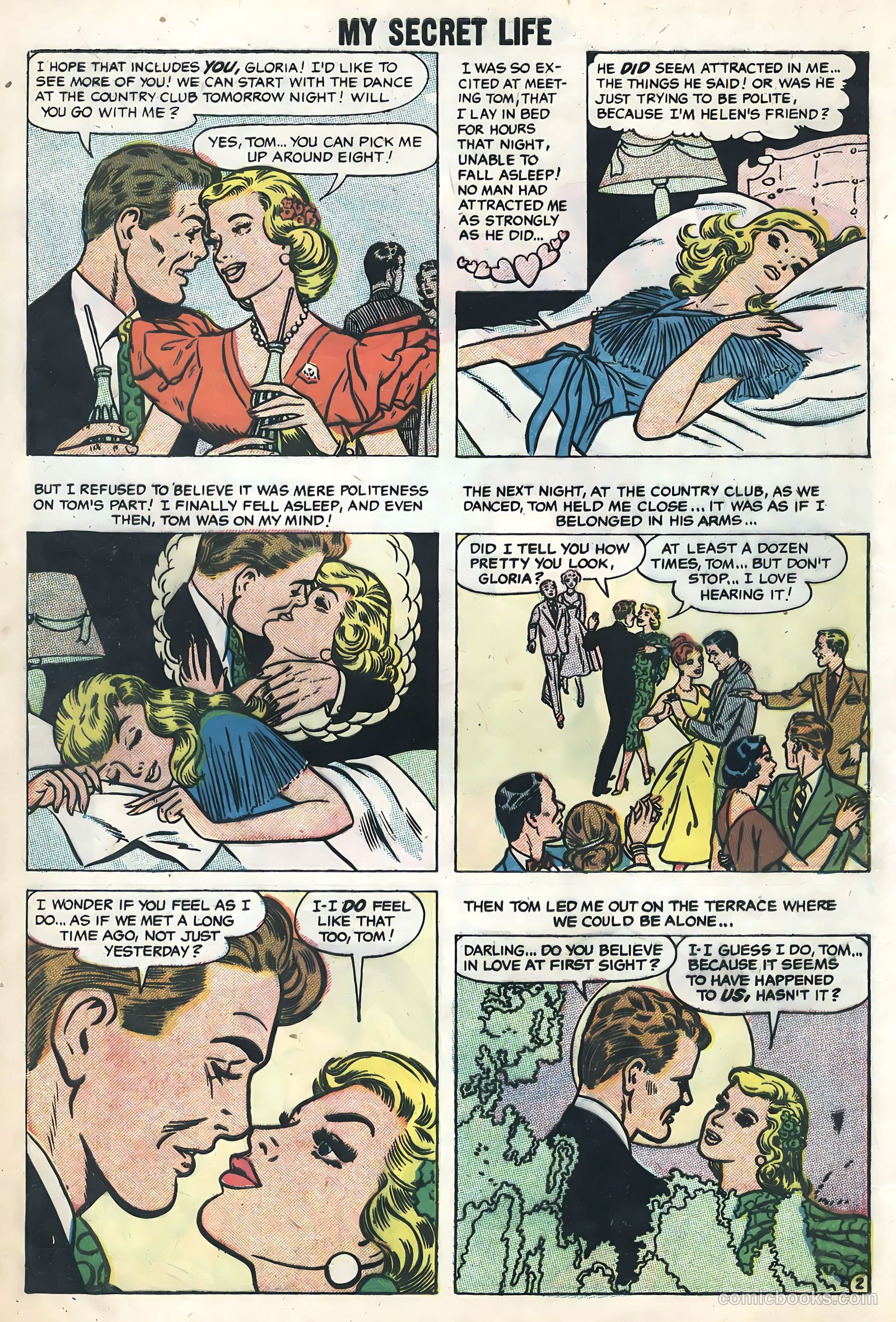 My Secret Life #22 (1958) — page 4 of 36