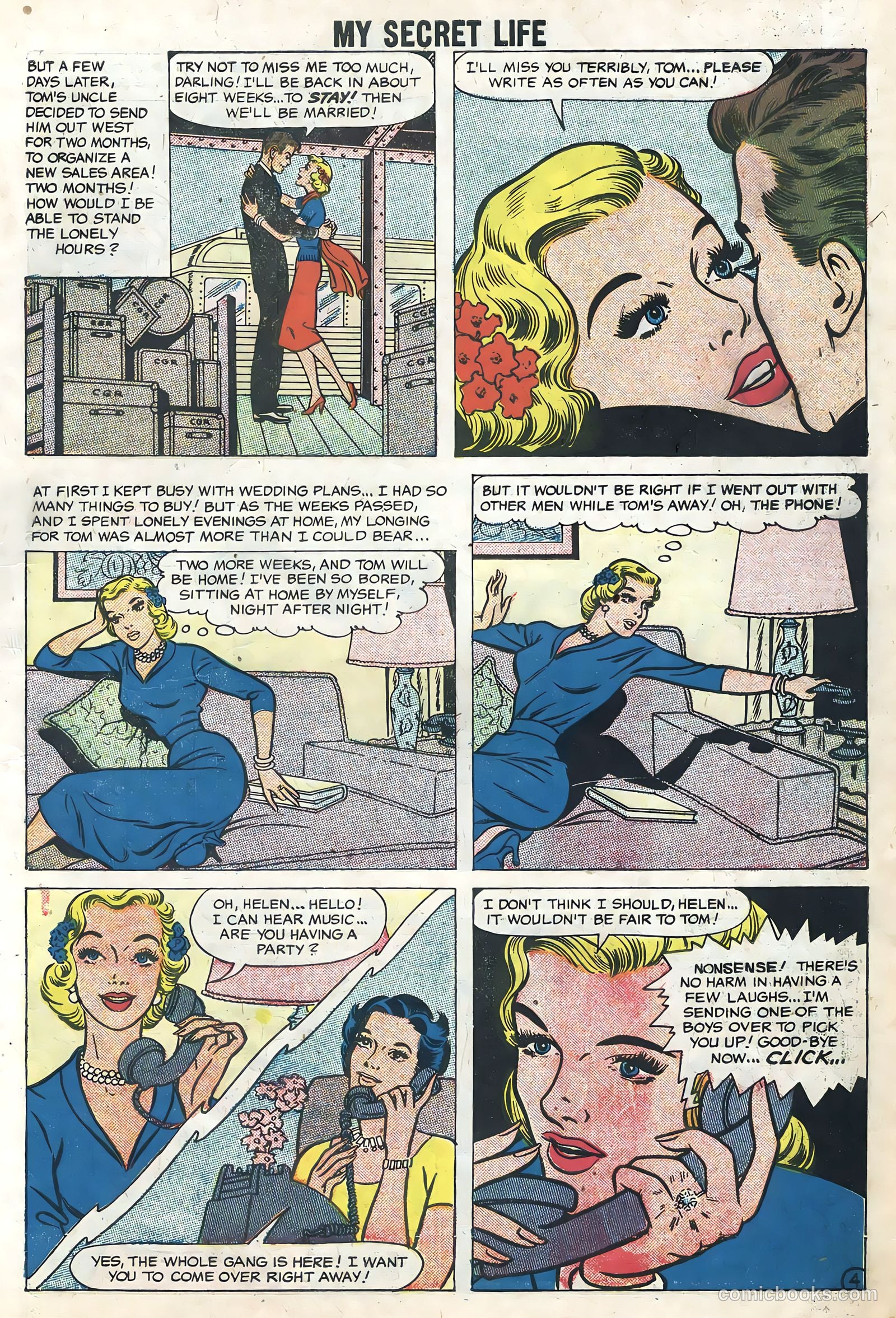 My Secret Life #22 (1958) — page 7 of 36