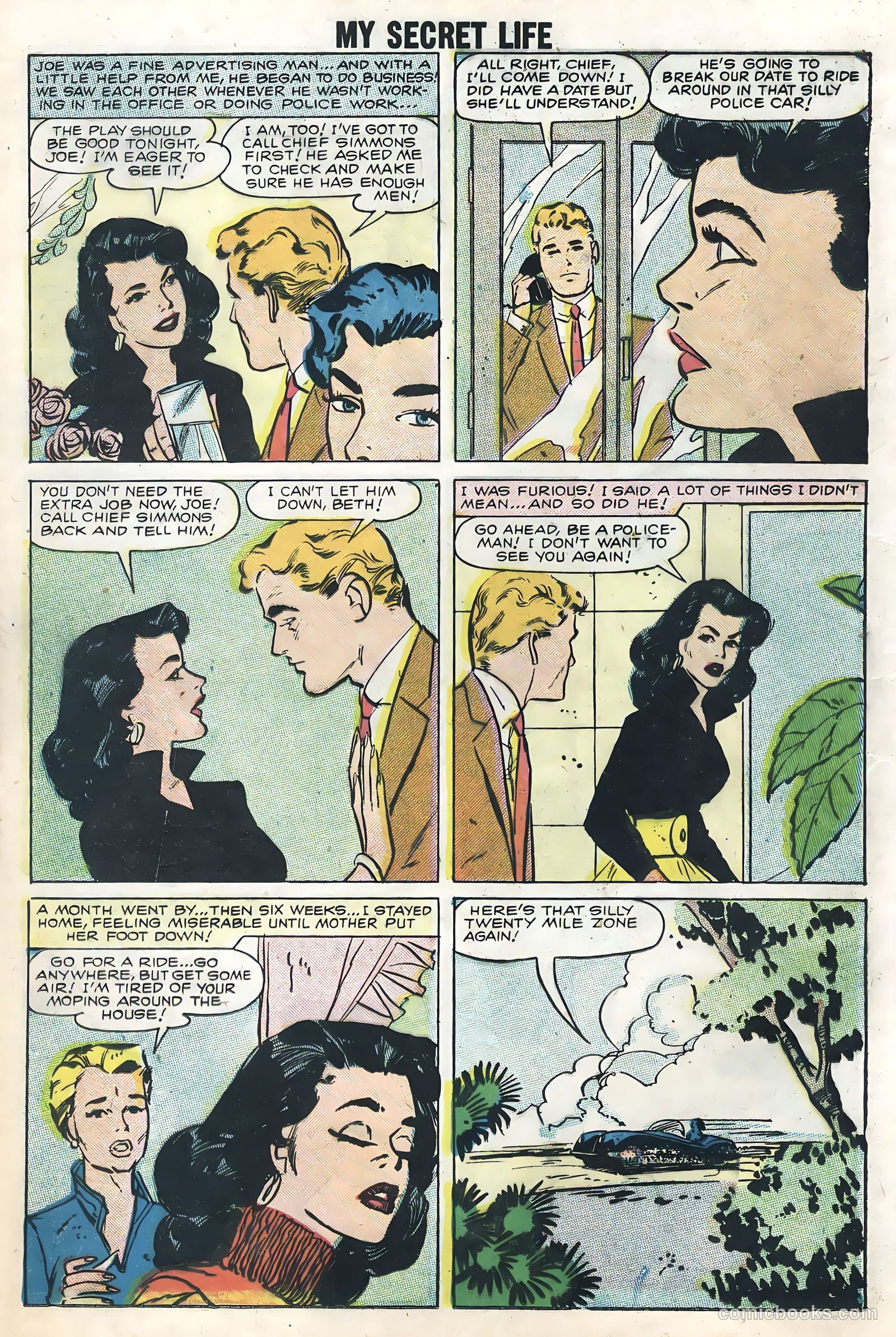 My Secret Life #22 (1958) — page 12 of 36