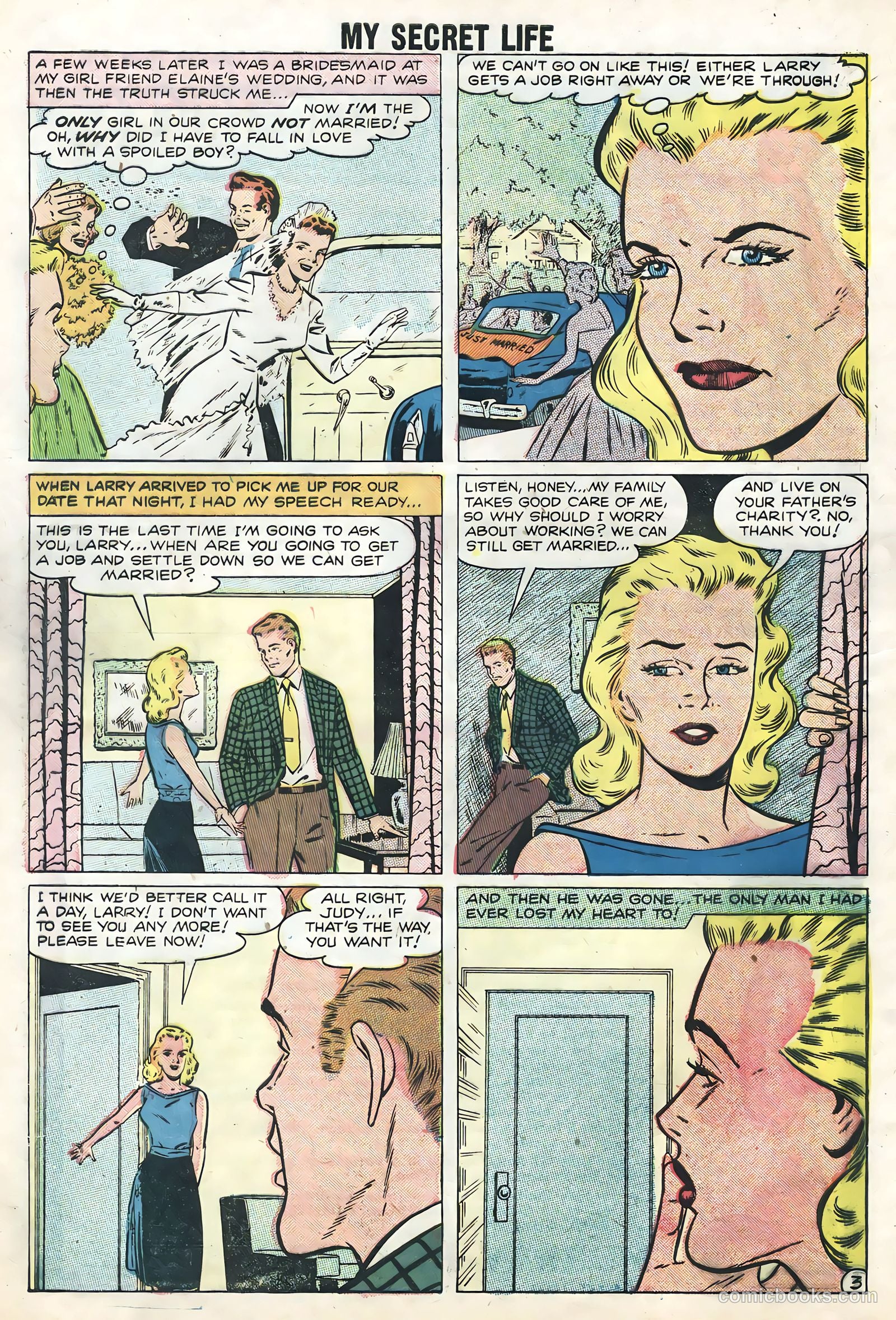 My Secret Life #22 (1958) — page 32 of 36