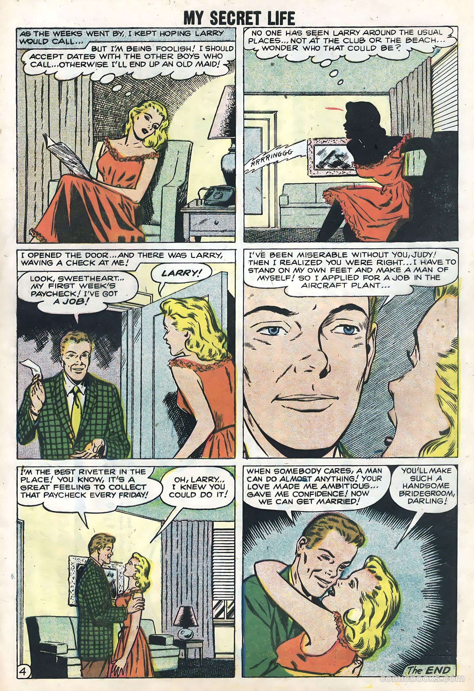 My Secret Life #22 (1958) — page 33 of 36
