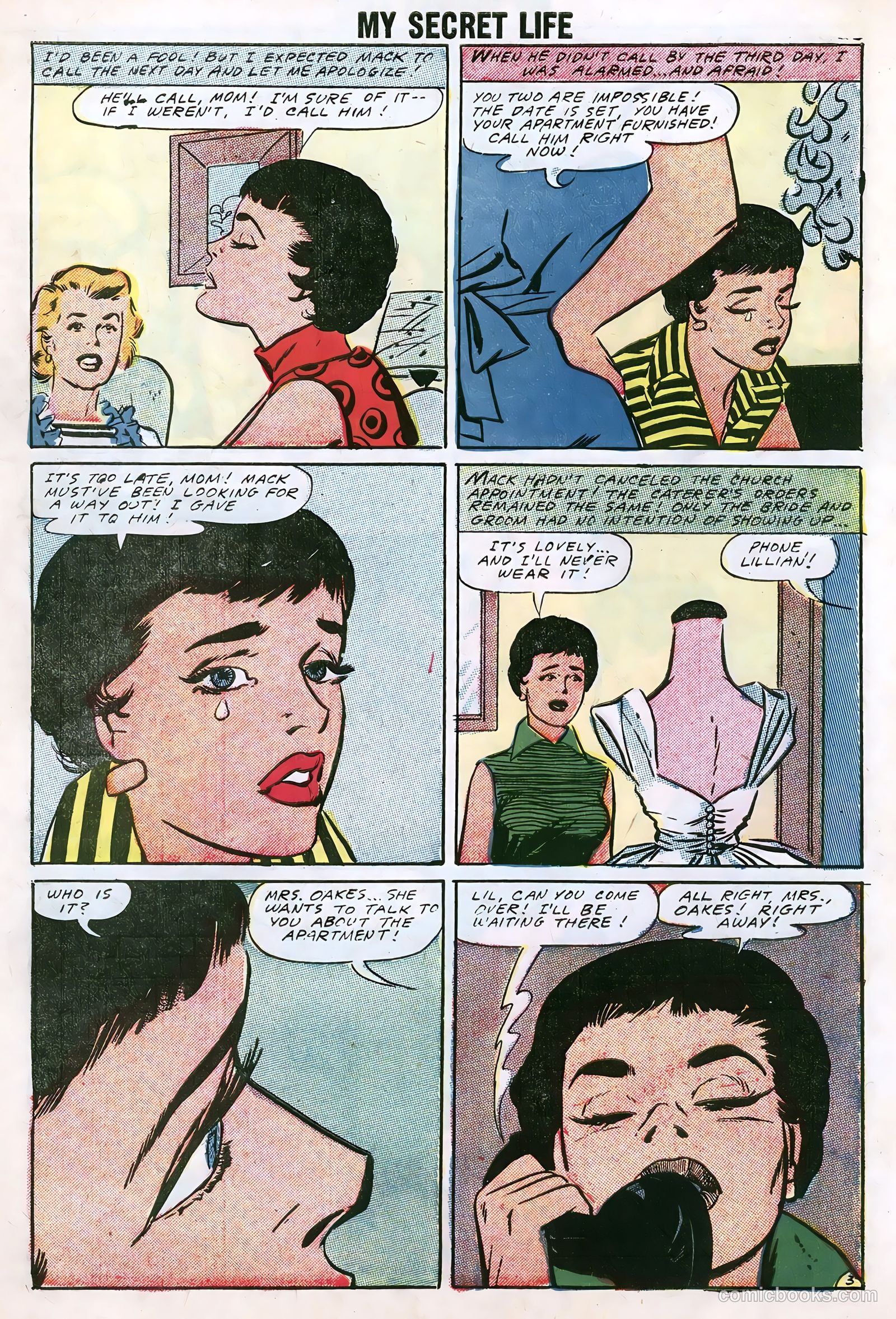 My Secret Life #23 (1958) — page 30 of 36