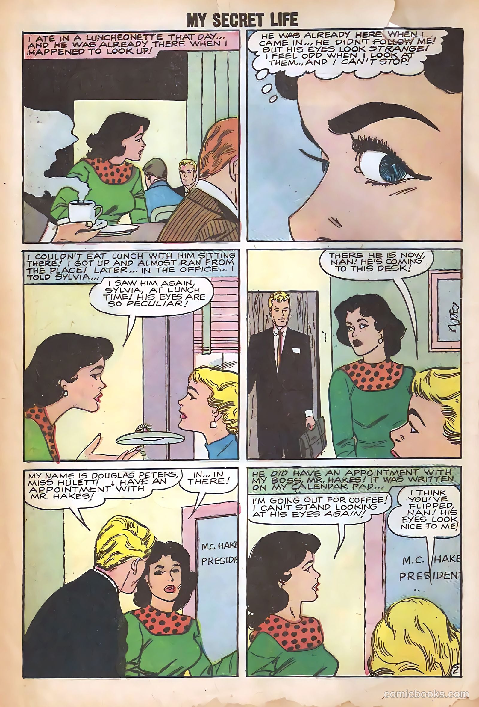 My Secret Life #24 (1958) — page 4 of 36