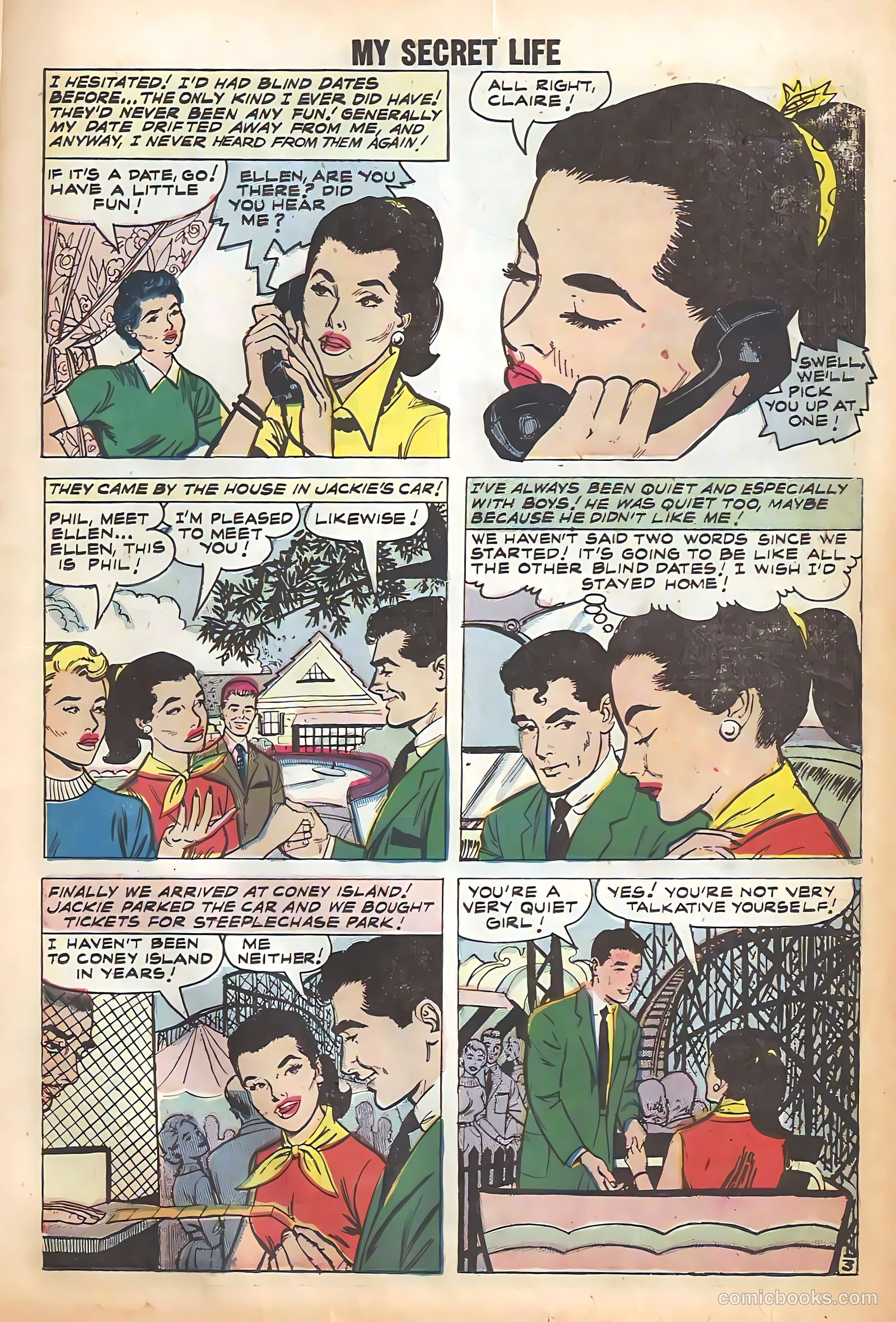 My Secret Life #24 (1958) — page 11 of 36