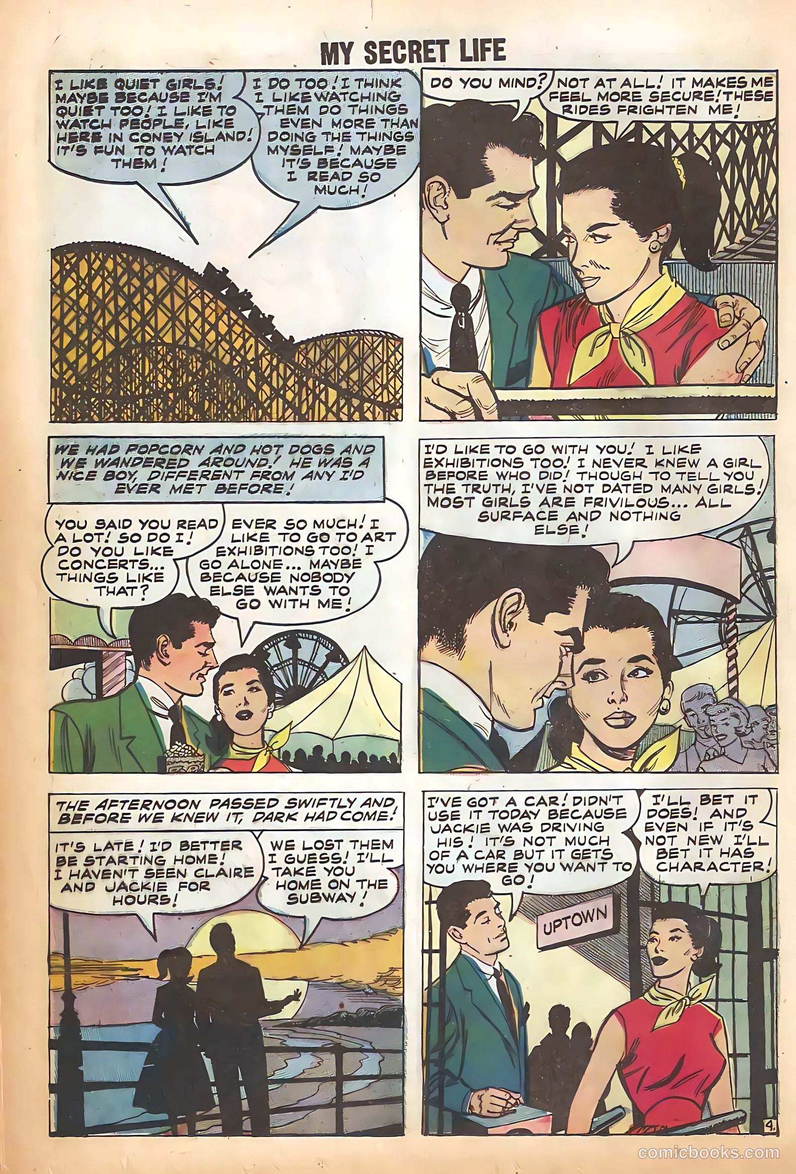 My Secret Life #24 (1958) — page 12 of 36
