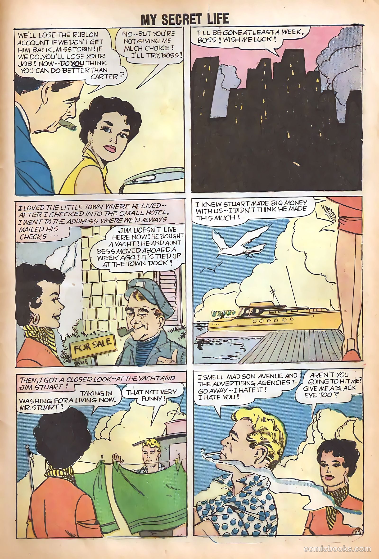My Secret Life #24 (1958) — page 29 of 36