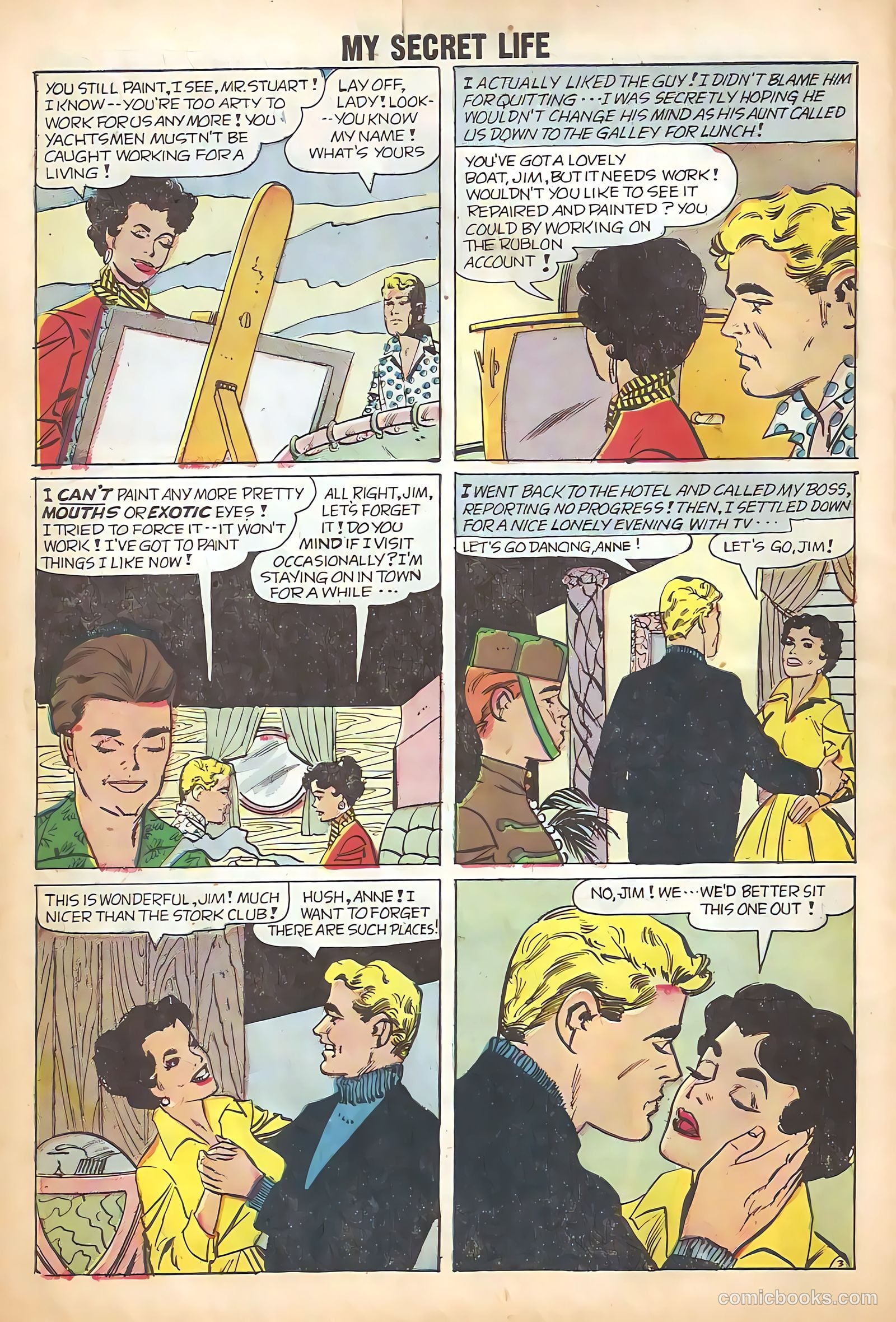 My Secret Life #24 (1958) — page 30 of 36