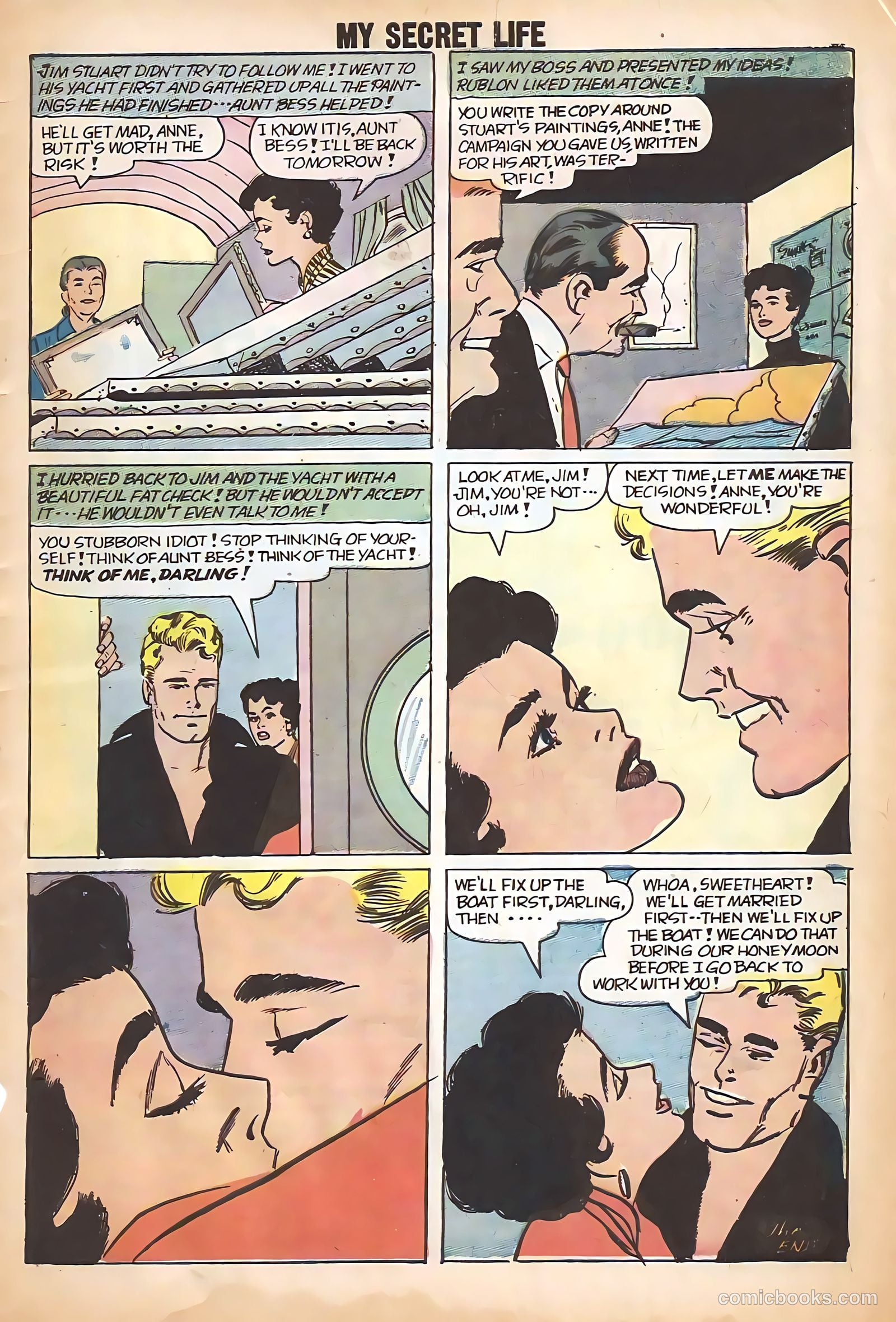 My Secret Life #24 (1958) — page 33 of 36