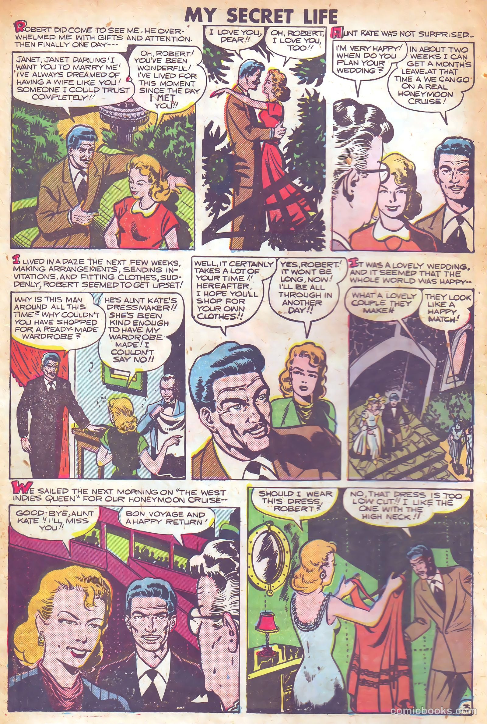 My Secret Life #25 (1958) — page 4 of 36