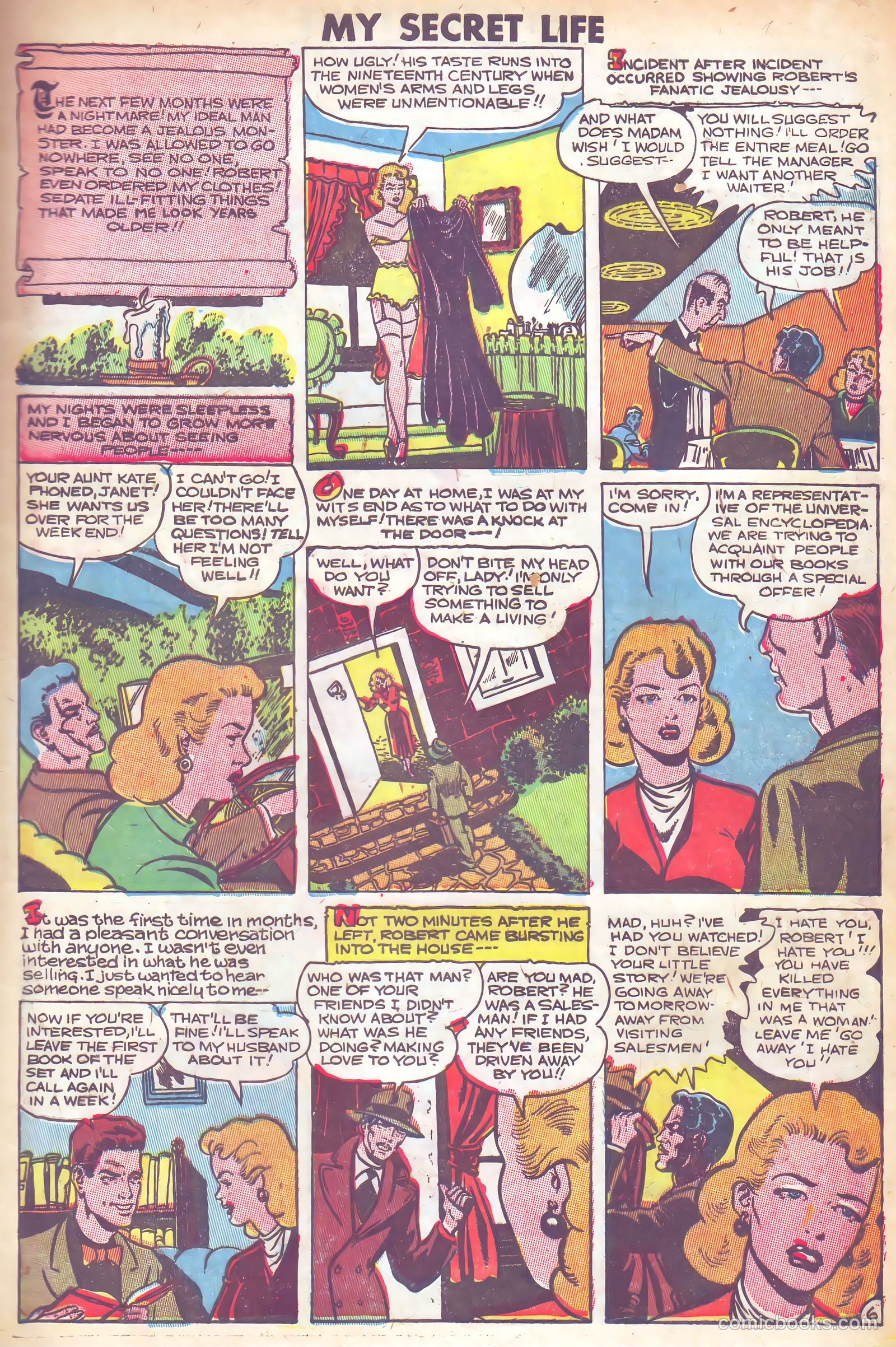 My Secret Life #25 (1958) — page 7 of 36