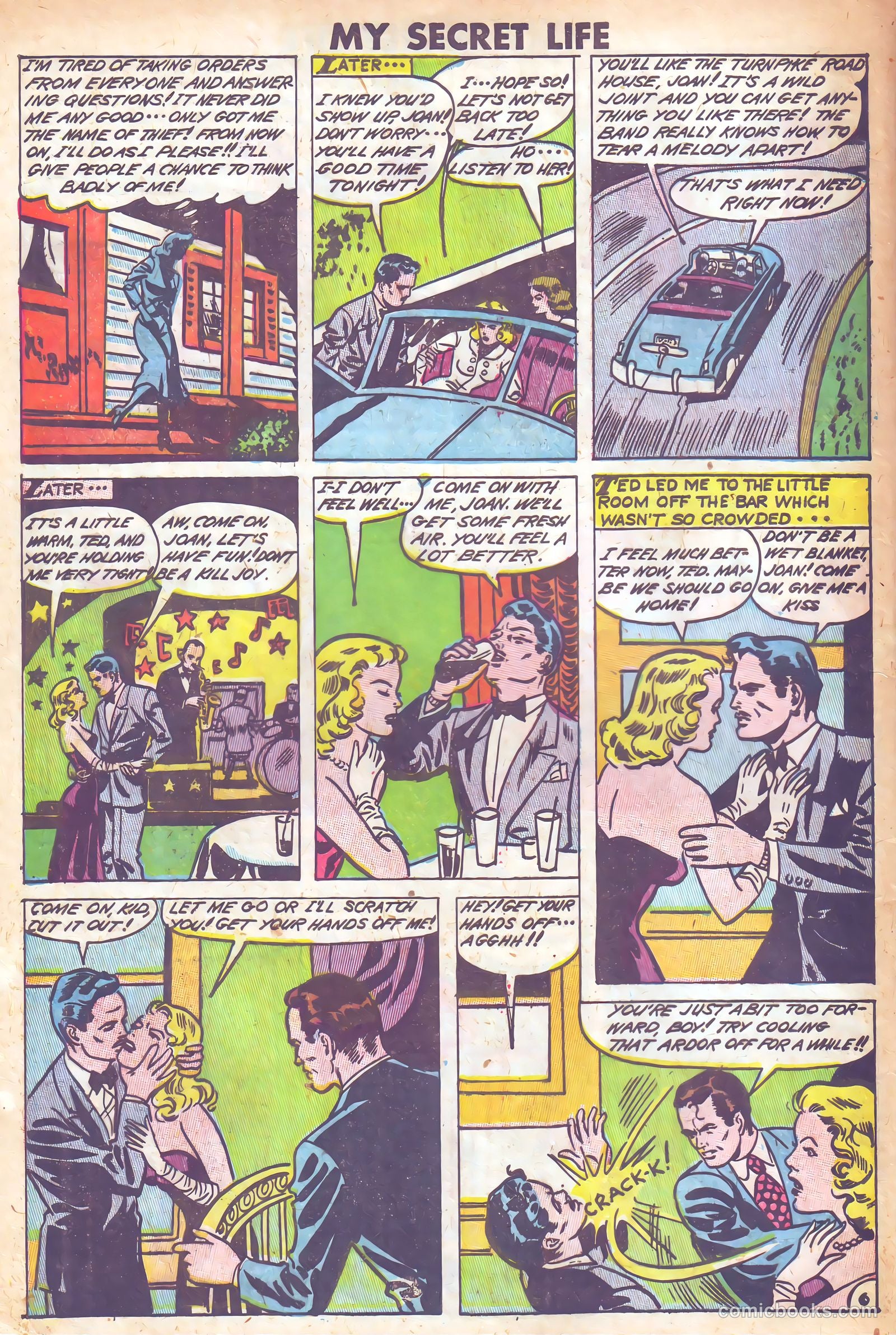 My Secret Life #25 (1958) — page 28 of 36