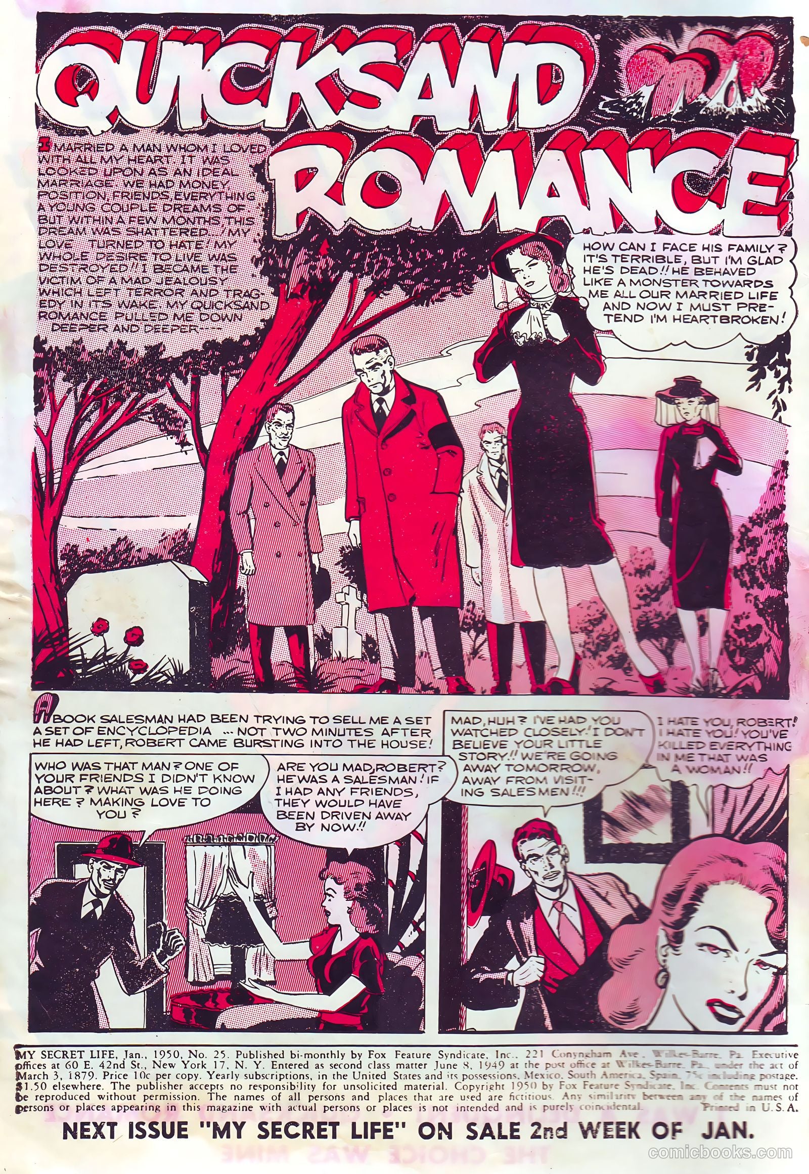 My Secret Life #25 (1950) — page 2 of 36