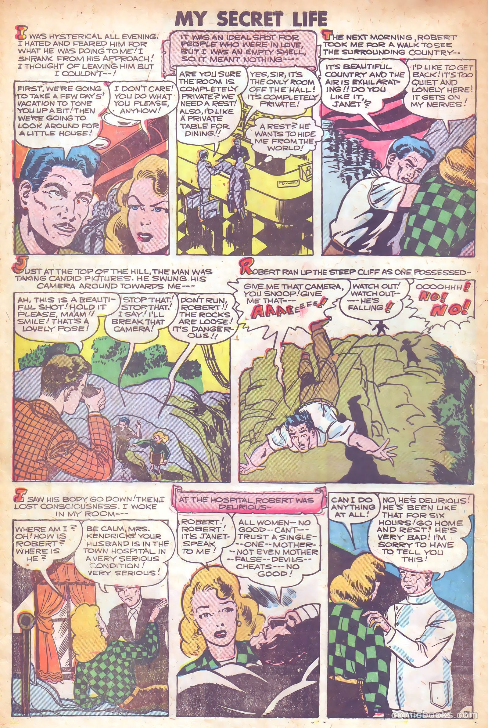 My Secret Life #25 (1950) — page 8 of 36