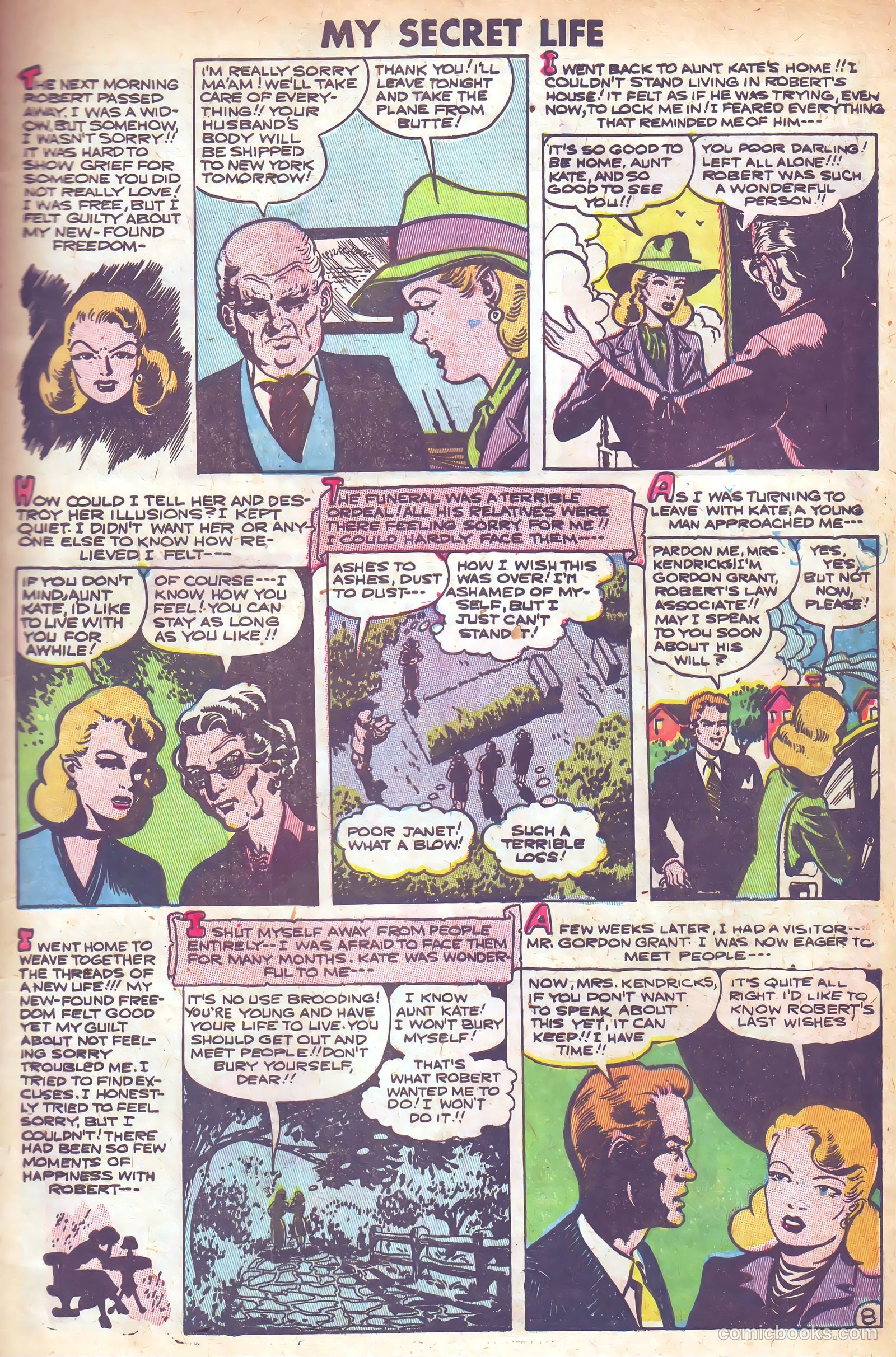 My Secret Life #25 (1950) — page 9 of 36