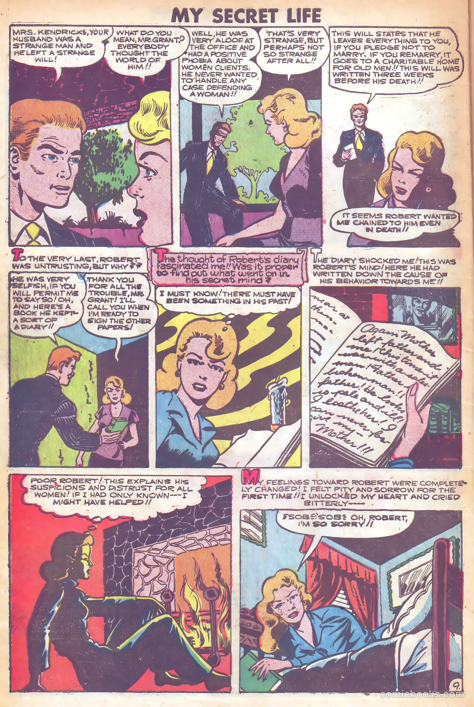 My Secret Life #25 (1950) — page 10 of 36