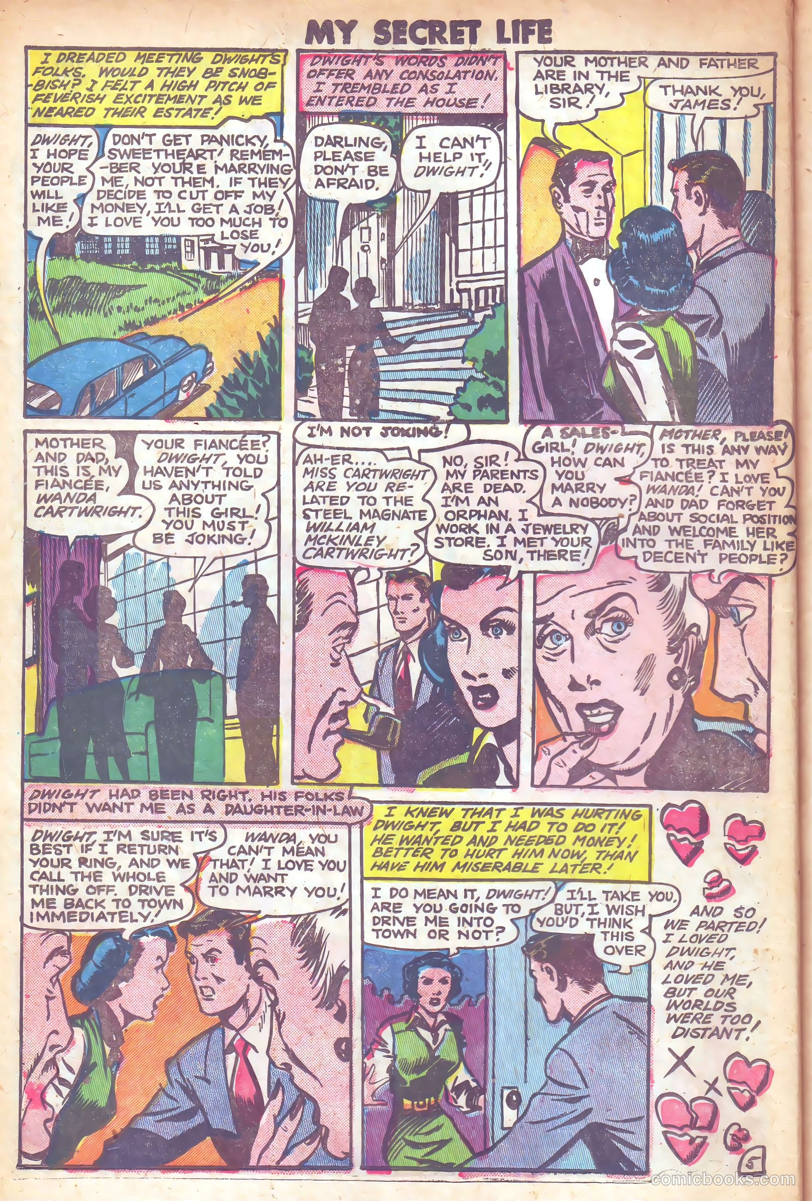 My Secret Life #25 (1950) — page 16 of 36
