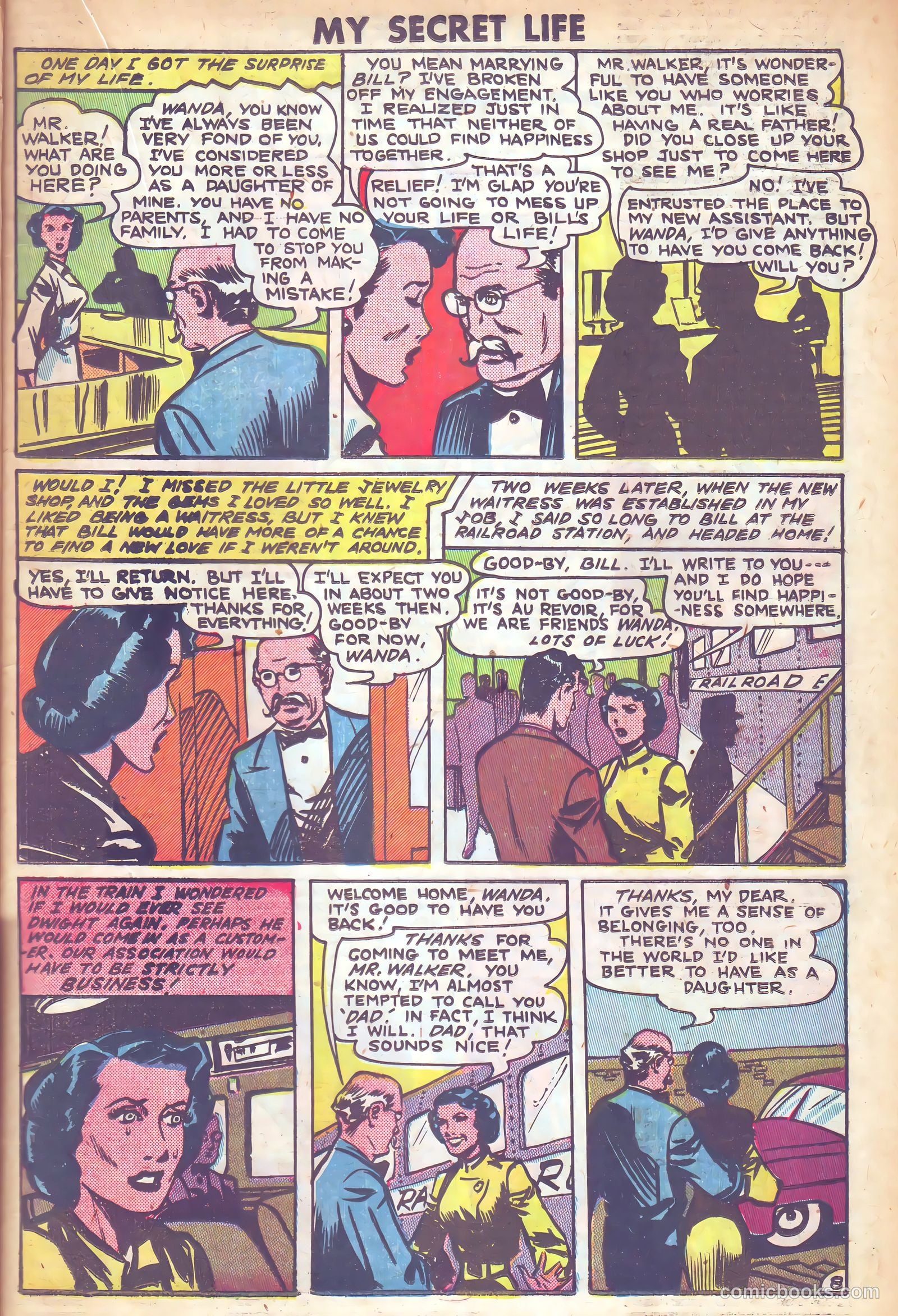 My Secret Life #25 (1950) — page 19 of 36