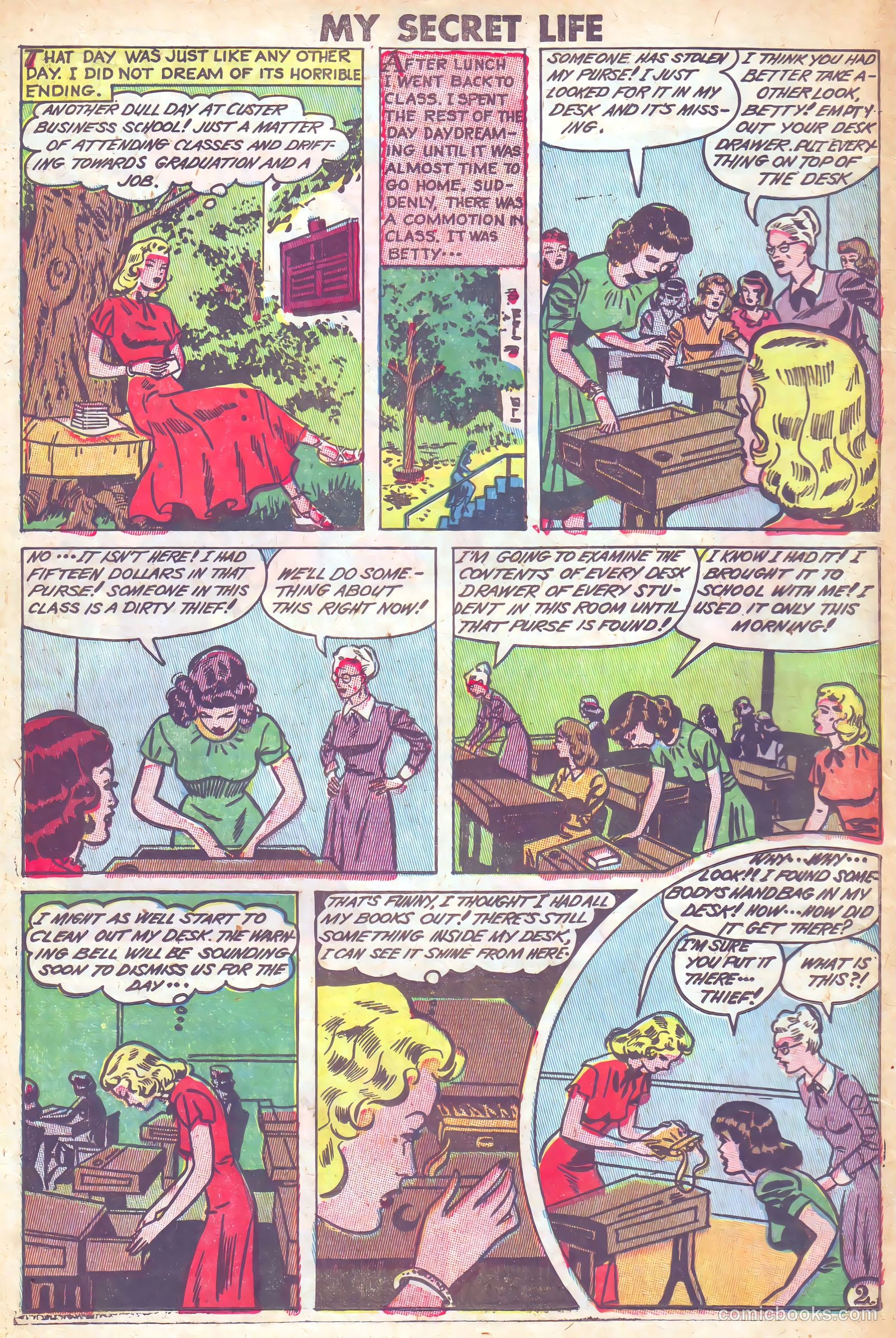 My Secret Life #25 (1950) — page 24 of 36