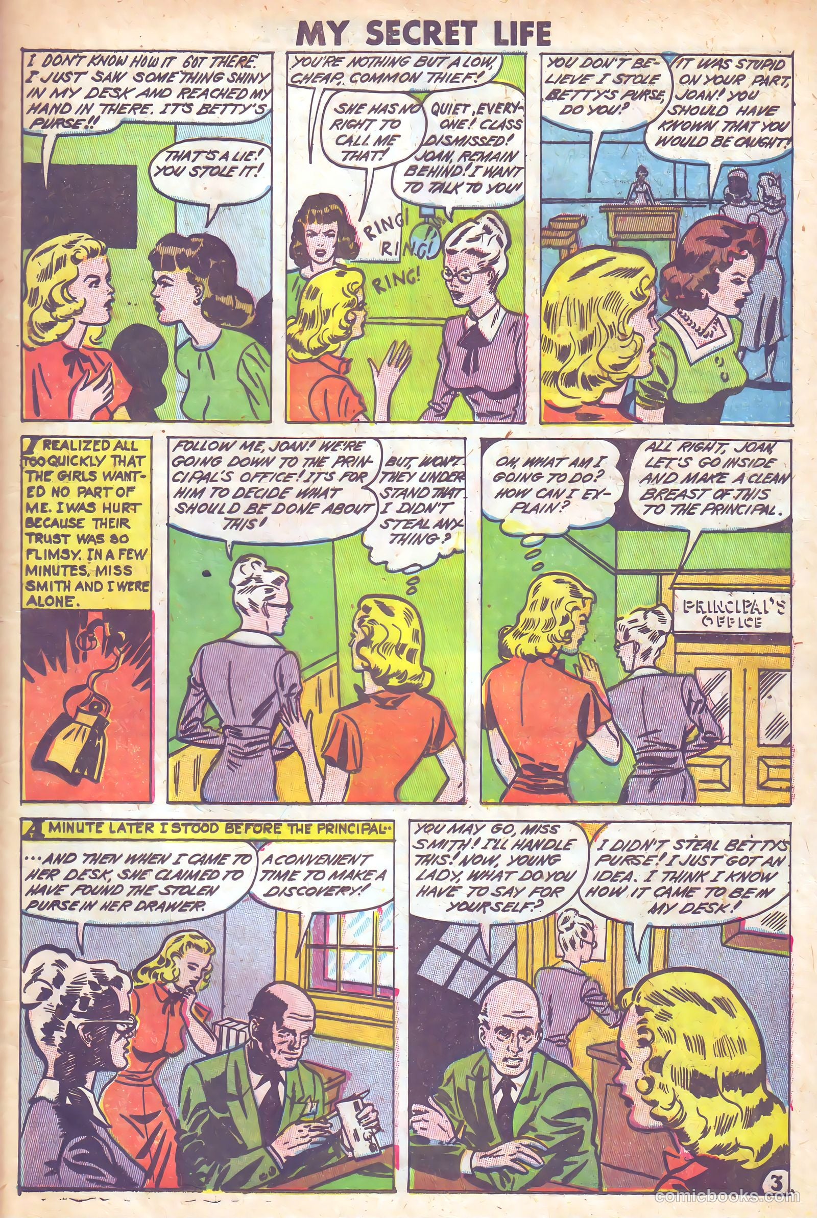 My Secret Life #25 (1950) — page 25 of 36