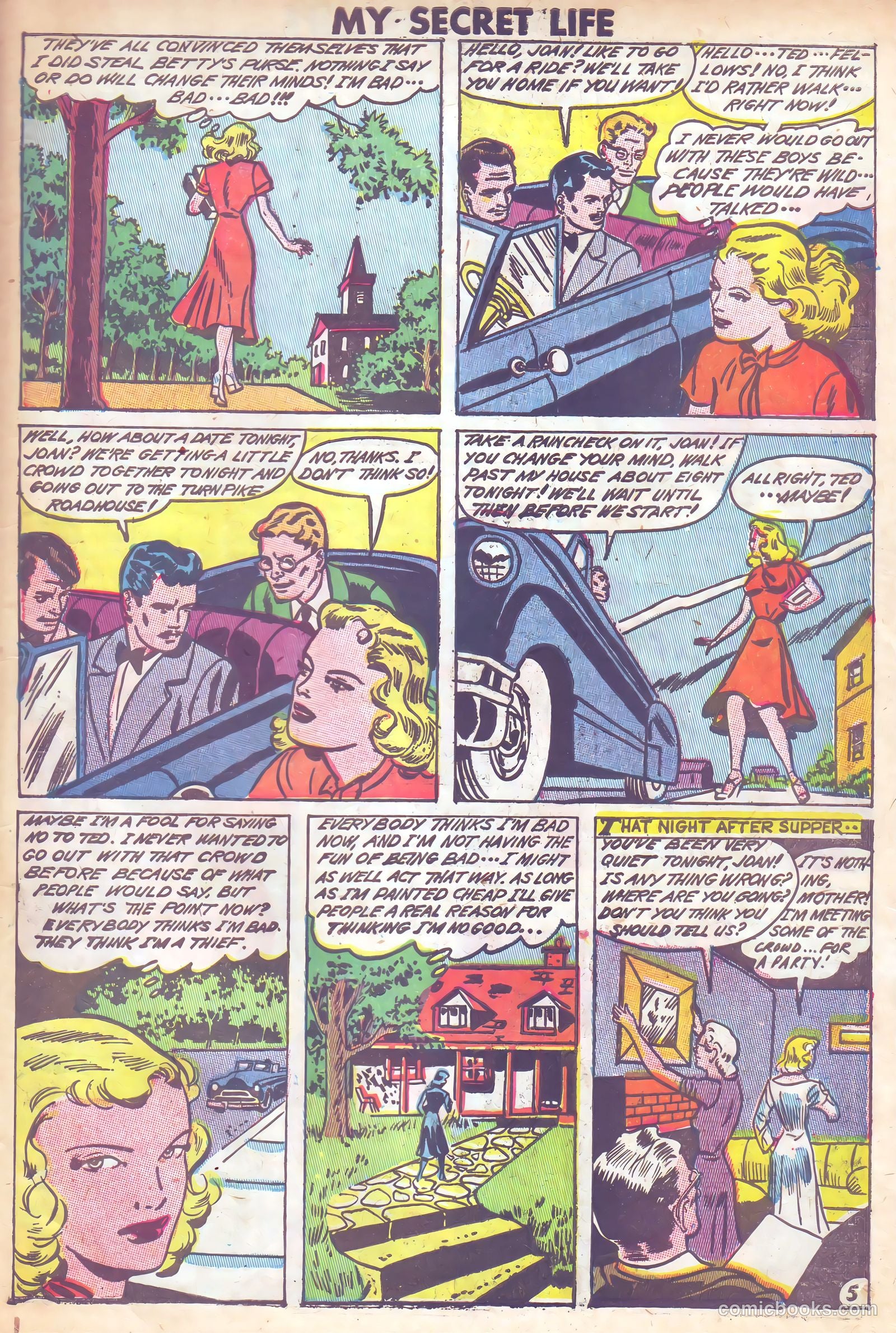 My Secret Life #25 (1950) — page 27 of 36