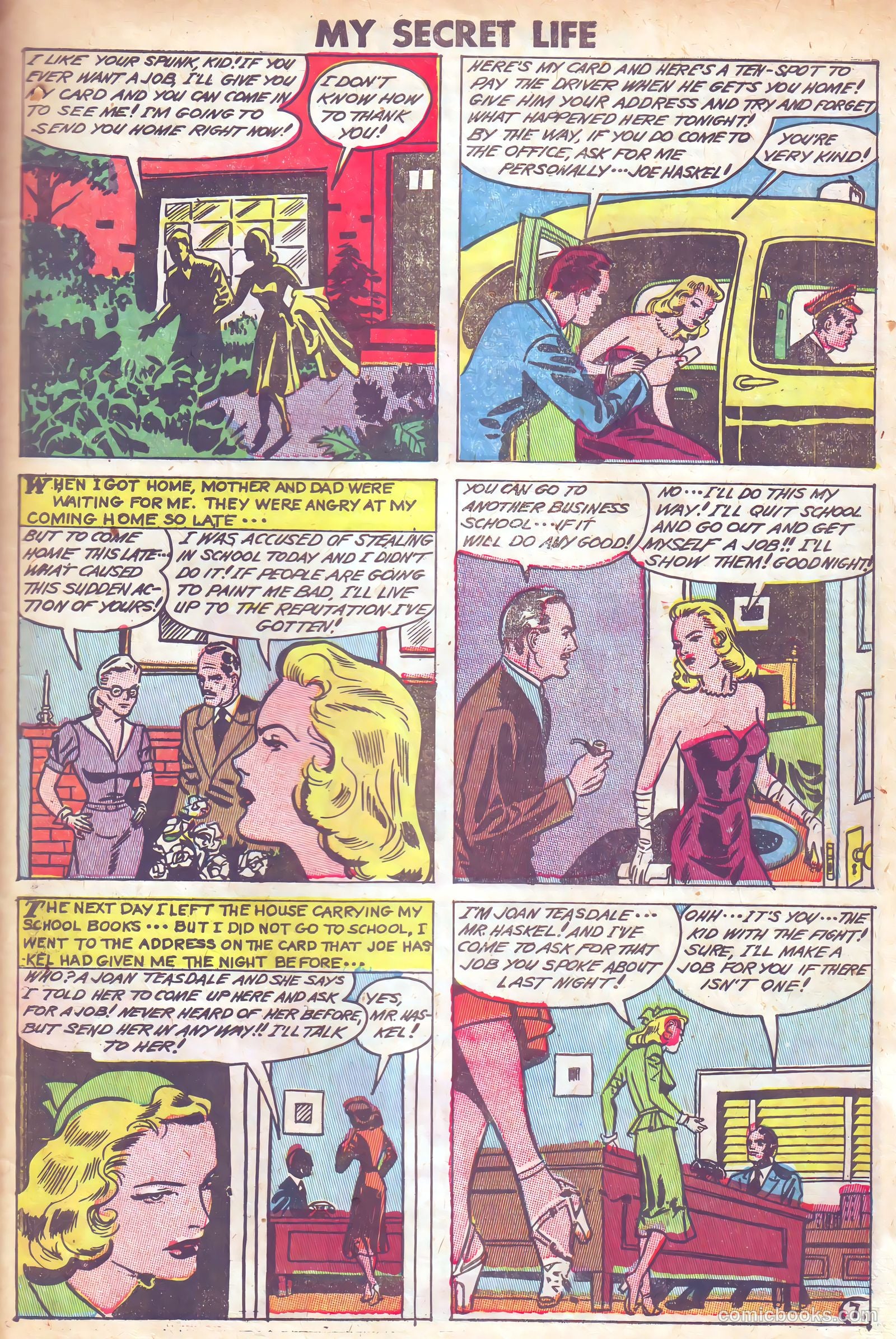 My Secret Life #25 (1950) — page 29 of 36