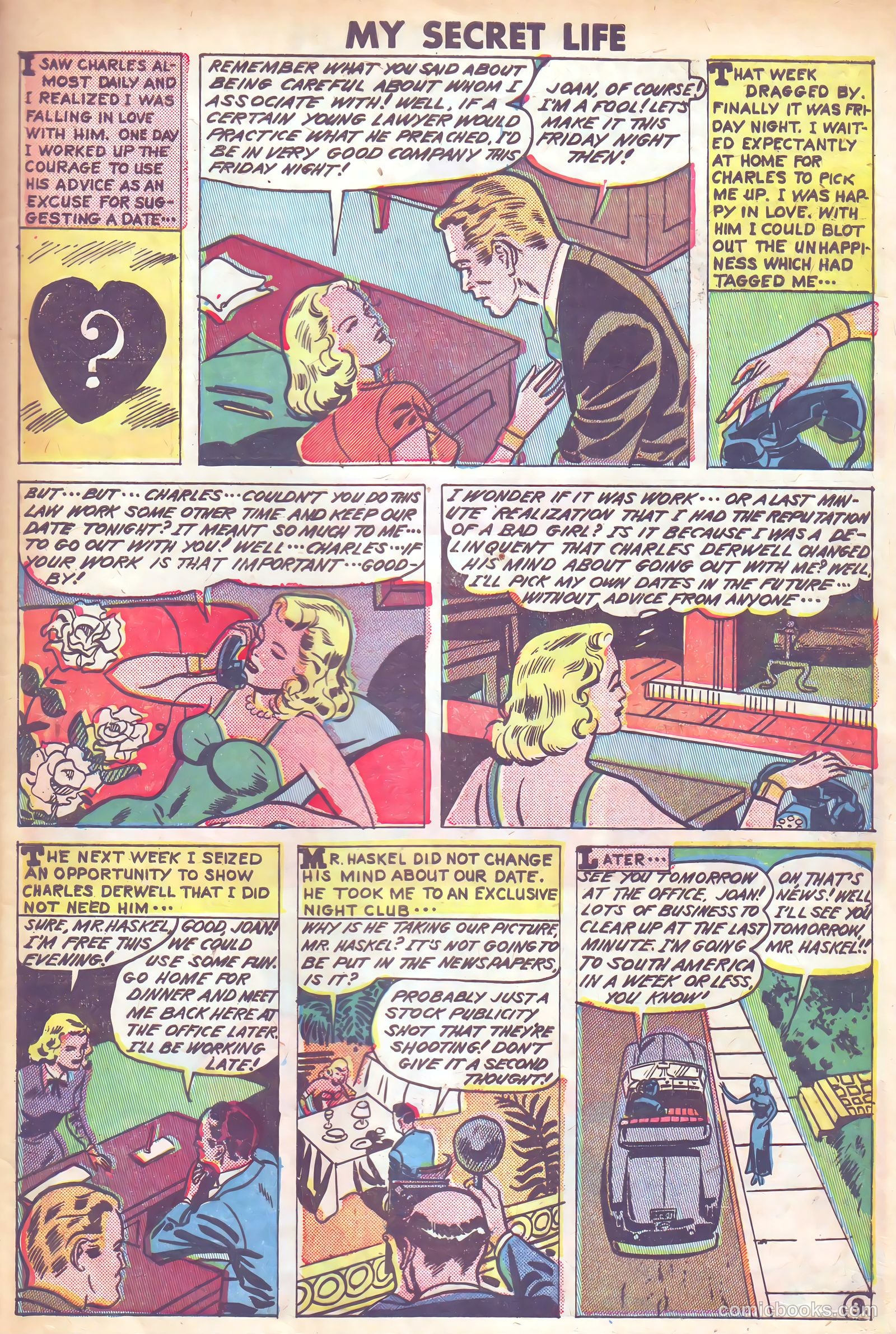 My Secret Life #25 (1950) — page 31 of 36