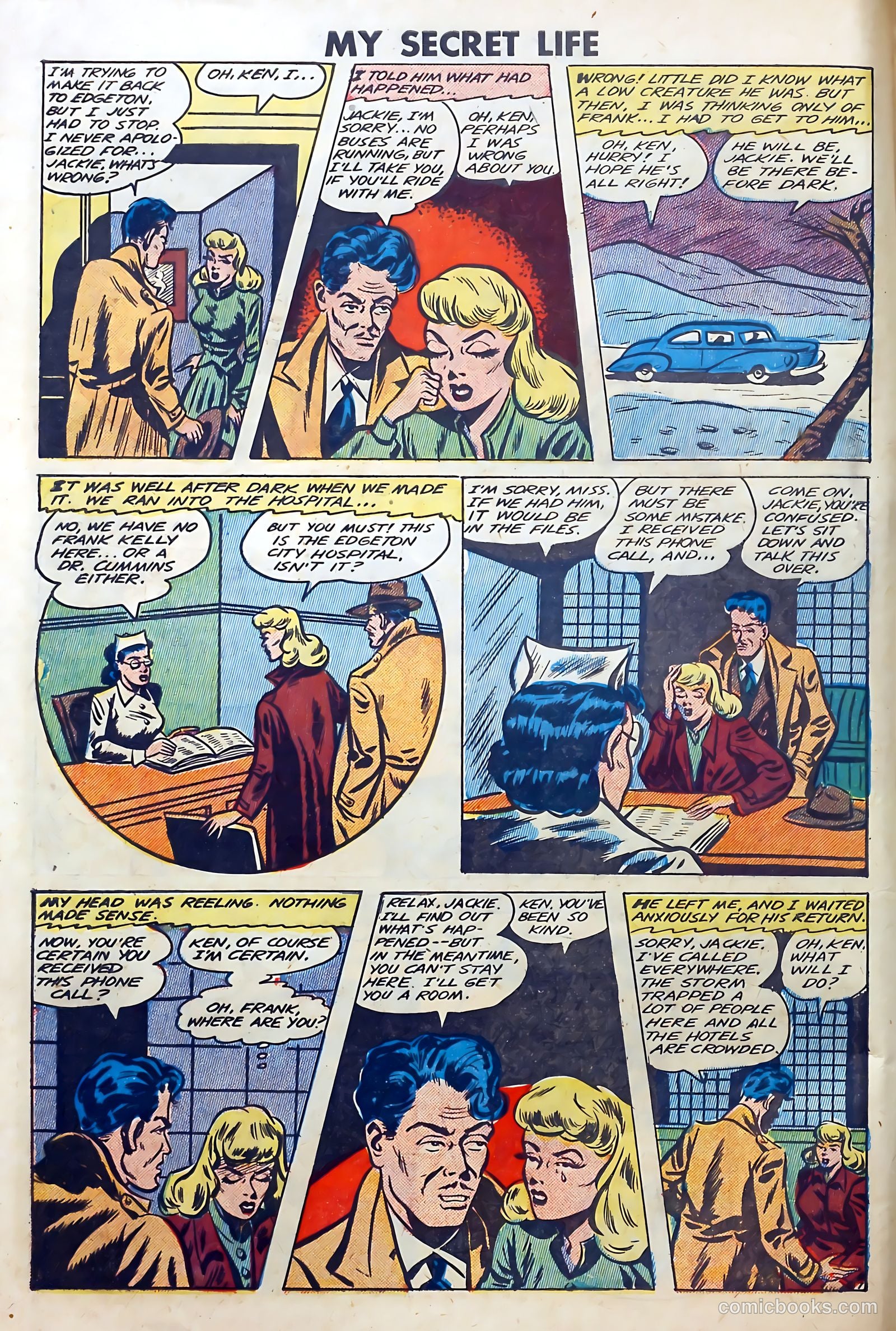 My Secret Life #26 (1950) — page 8 of 36