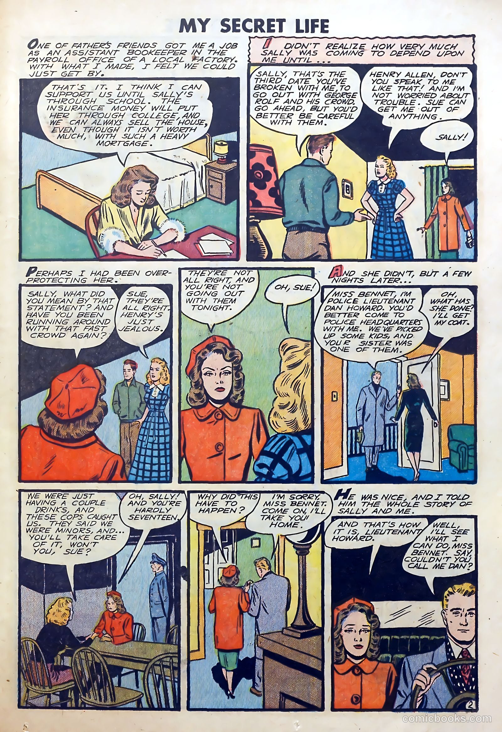 My Secret Life #26 (1950) — page 25 of 36