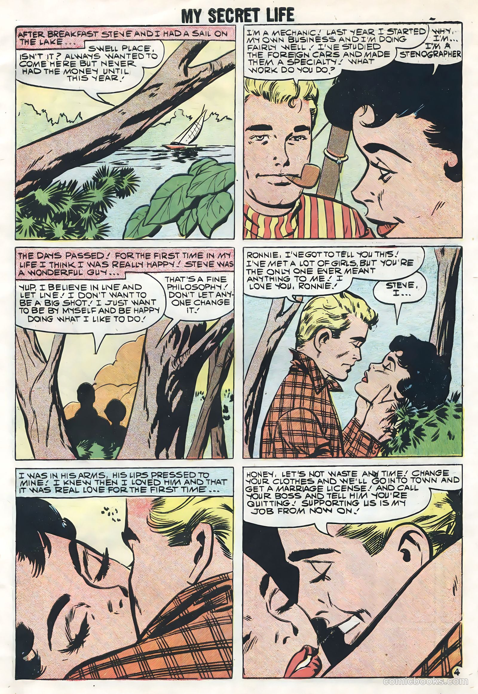 My Secret Life #26 (1958) — page 7 of 36