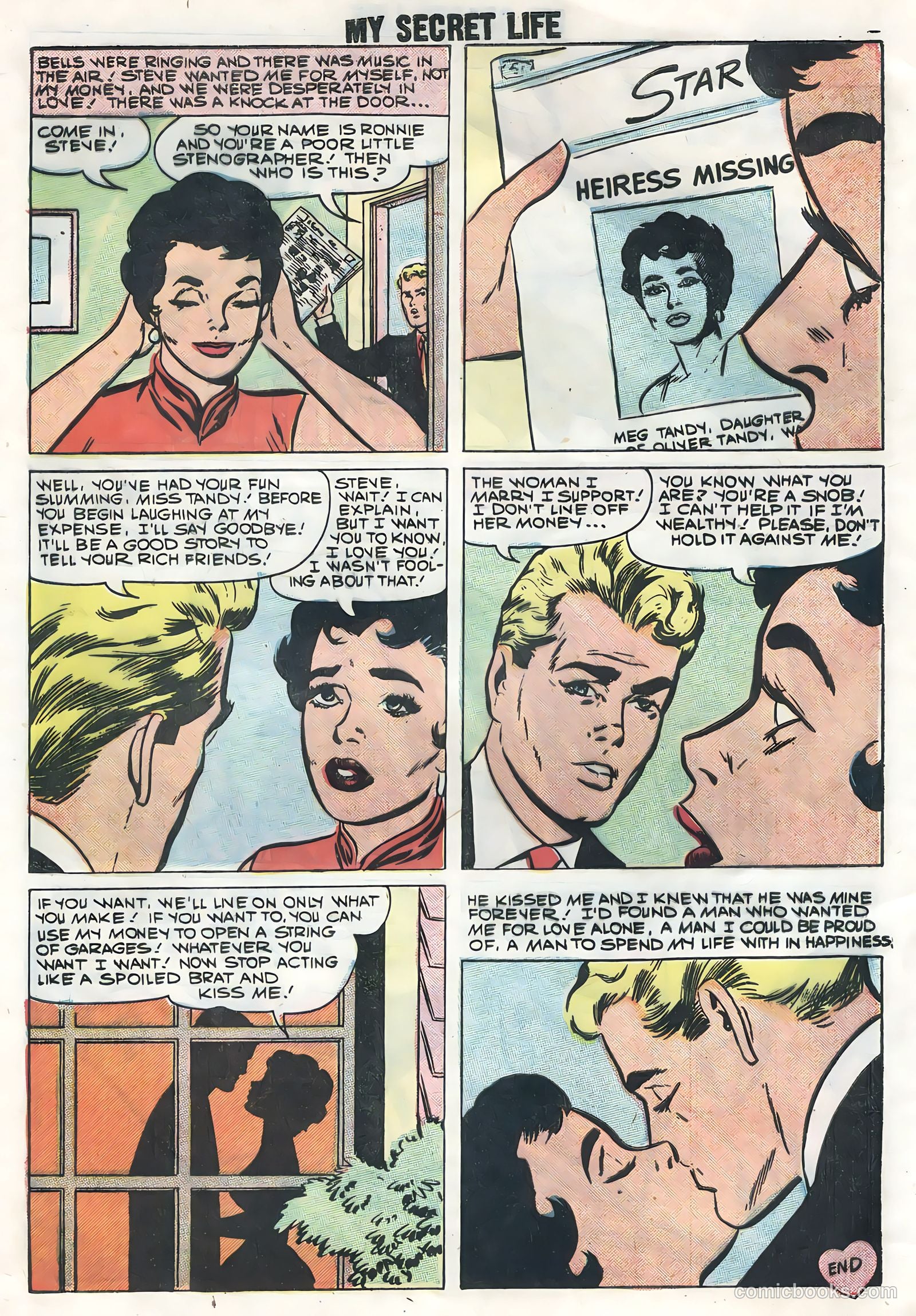 My Secret Life #26 (1958) — page 8 of 36