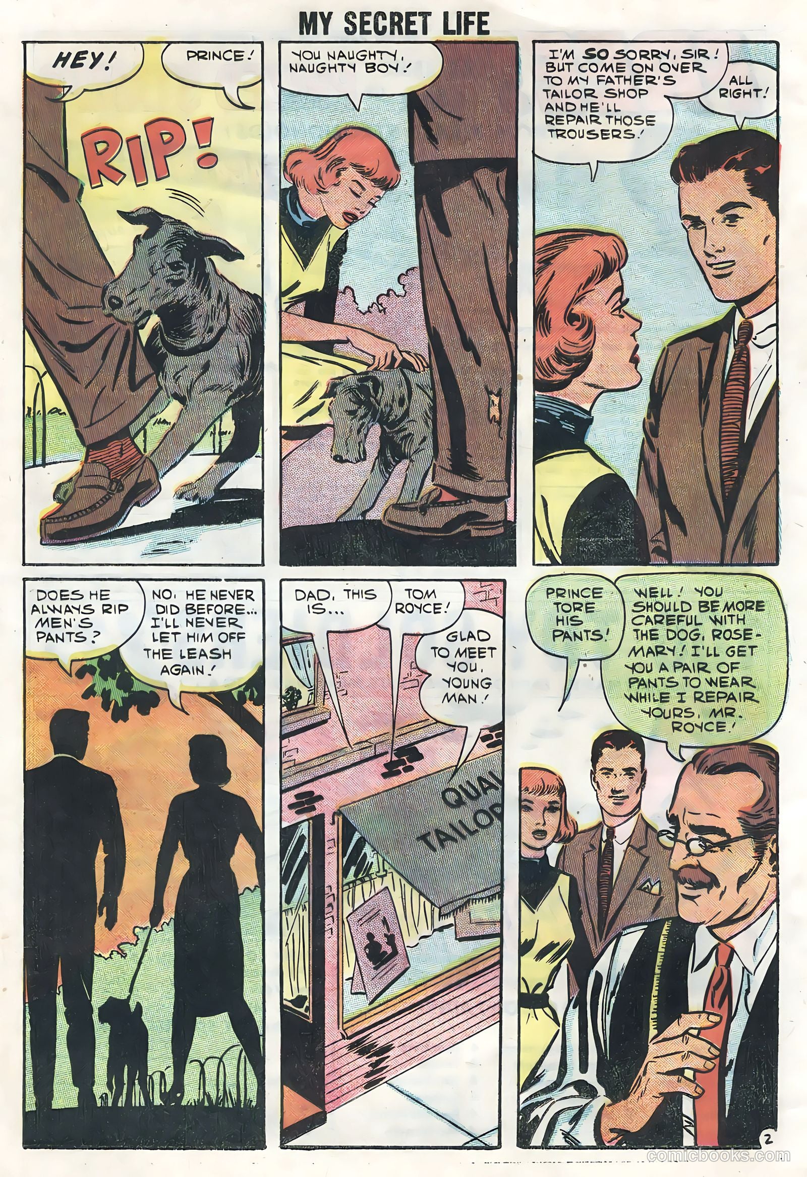 My Secret Life #26 (1958) — page 16 of 36