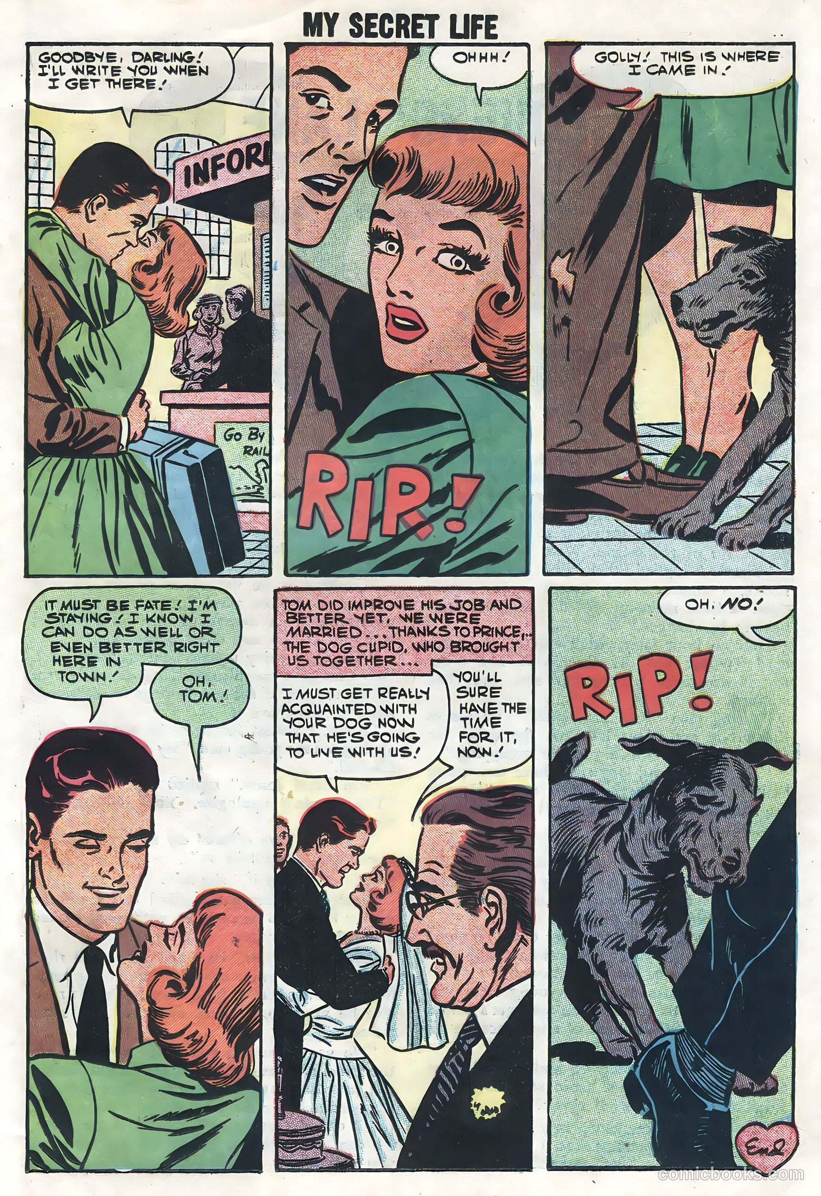 My Secret Life #26 (1958) — page 19 of 36