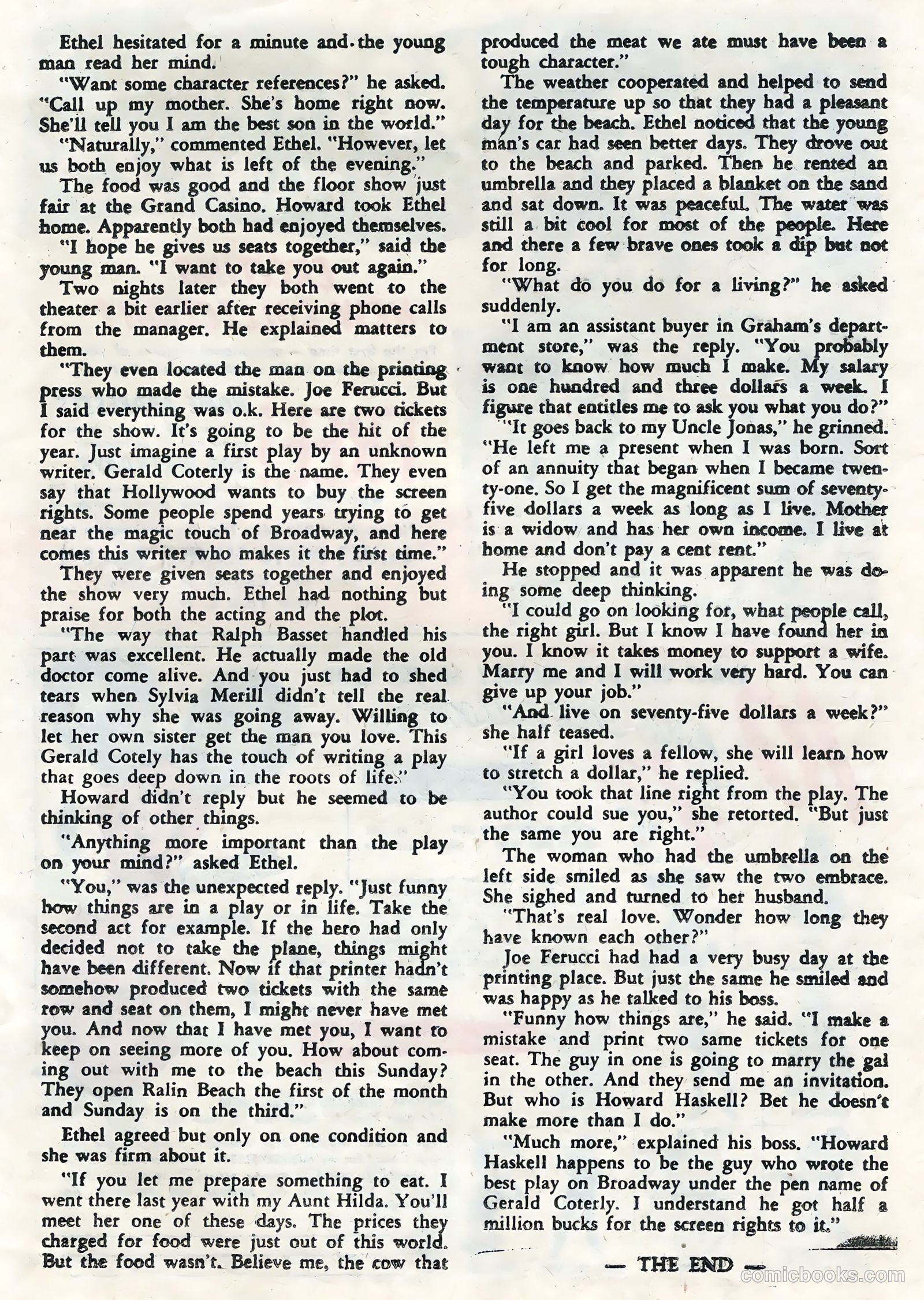My Secret Life #26 (1958) — page 21 of 36