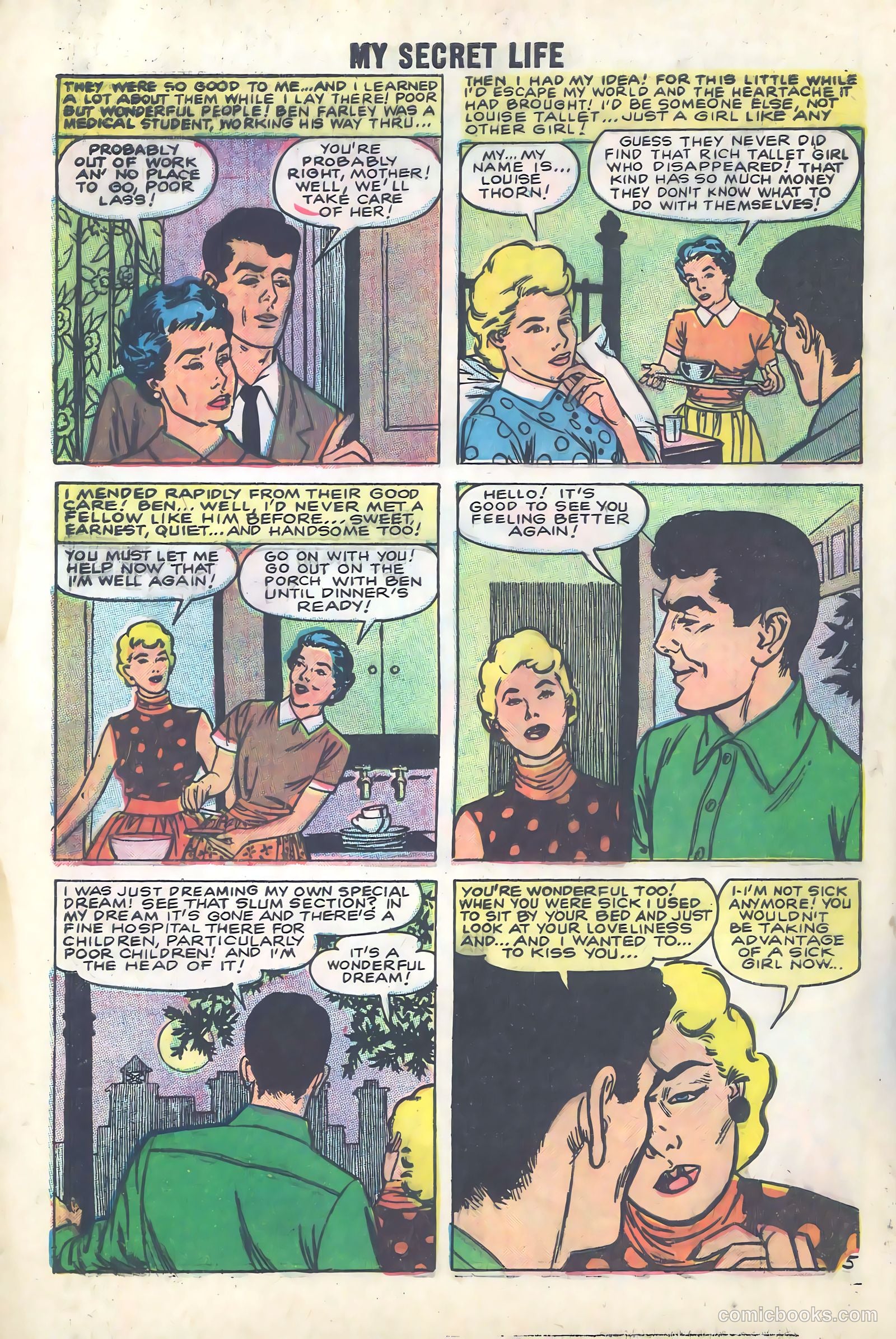 My Secret Life #27 (1959) — page 8 of 36
