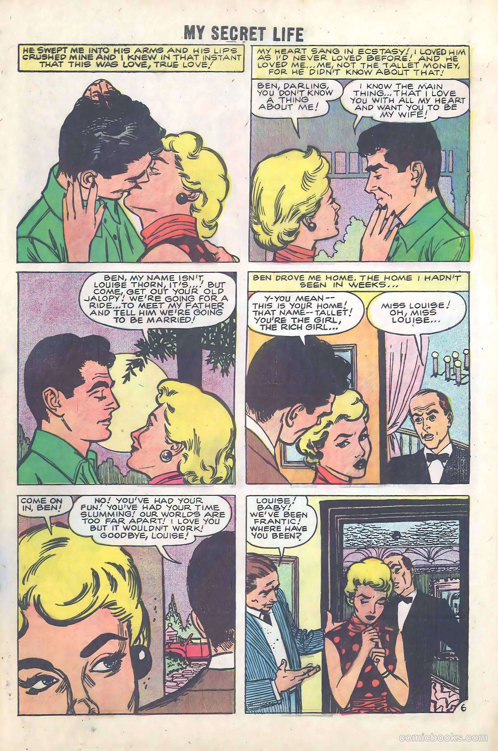 My Secret Life #27 (1959) — page 9 of 36
