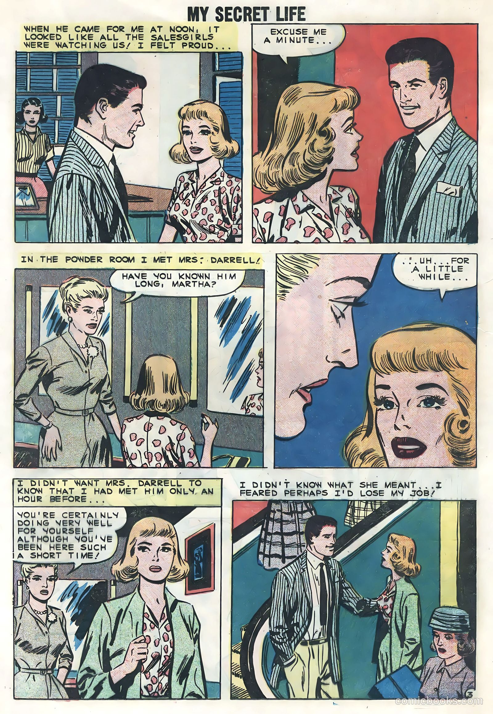 My Secret Life #29 (1959) — page 20 of 36