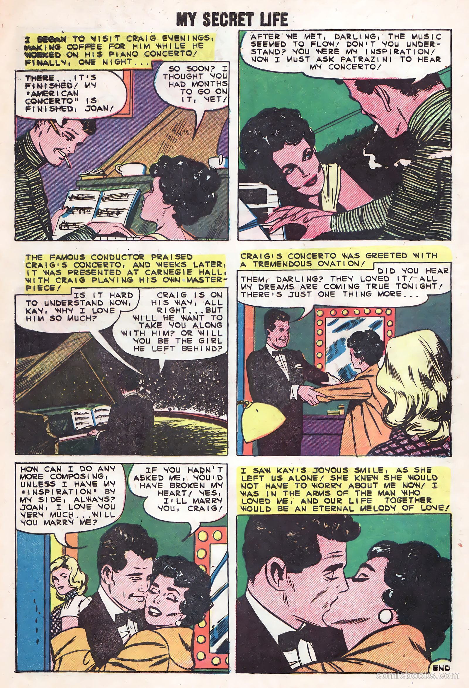 My Secret Life #30 (1959) — page 8 of 36