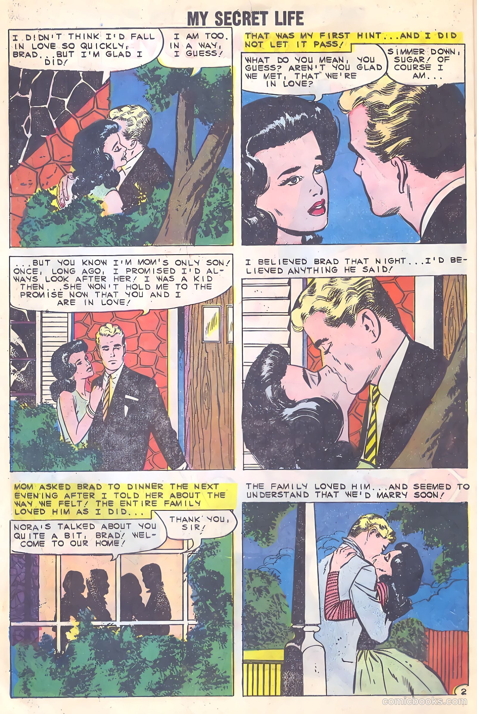 My Secret Life #34 (1960) — page 4 of 37