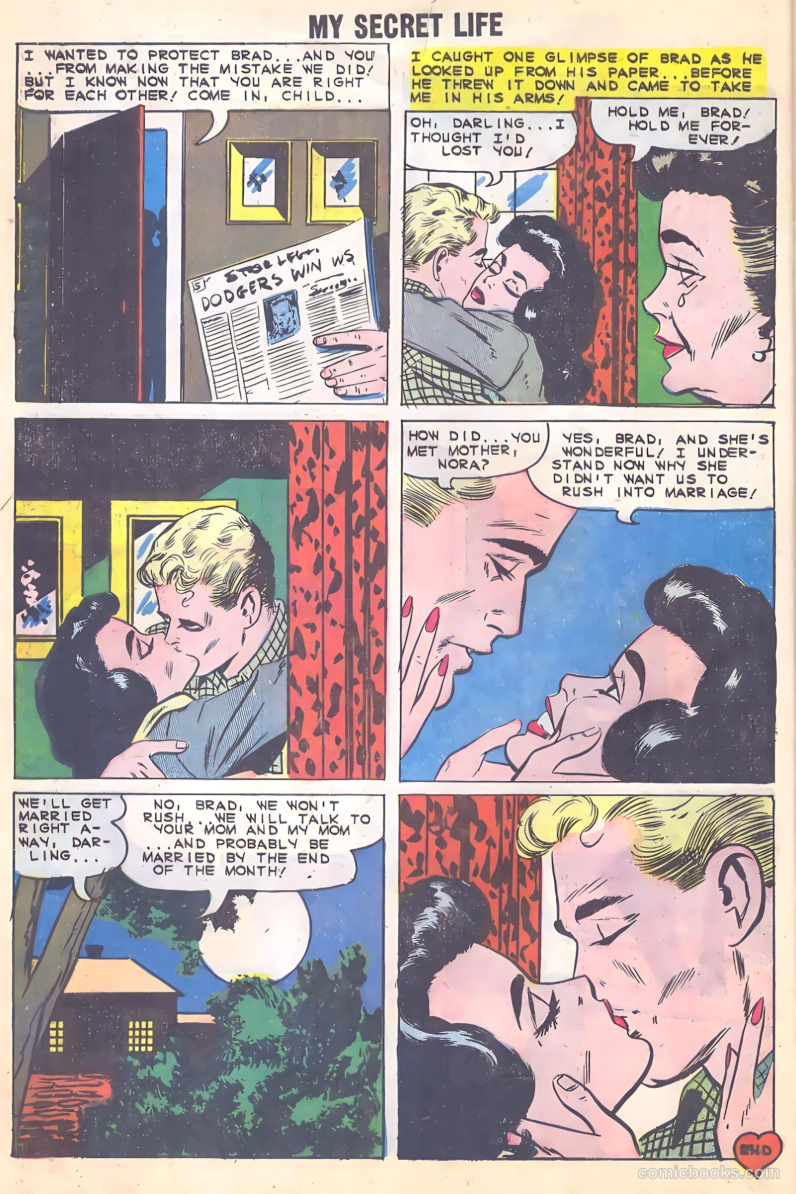 My Secret Life #34 (1960) — page 8 of 37