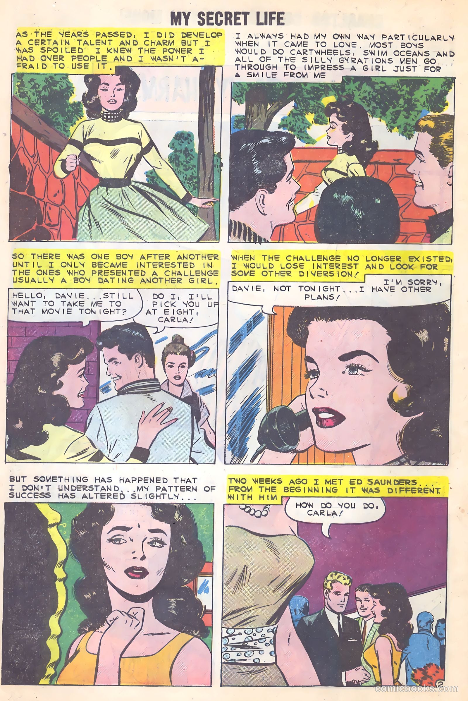 My Secret Life #34 (1960) — page 28 of 37