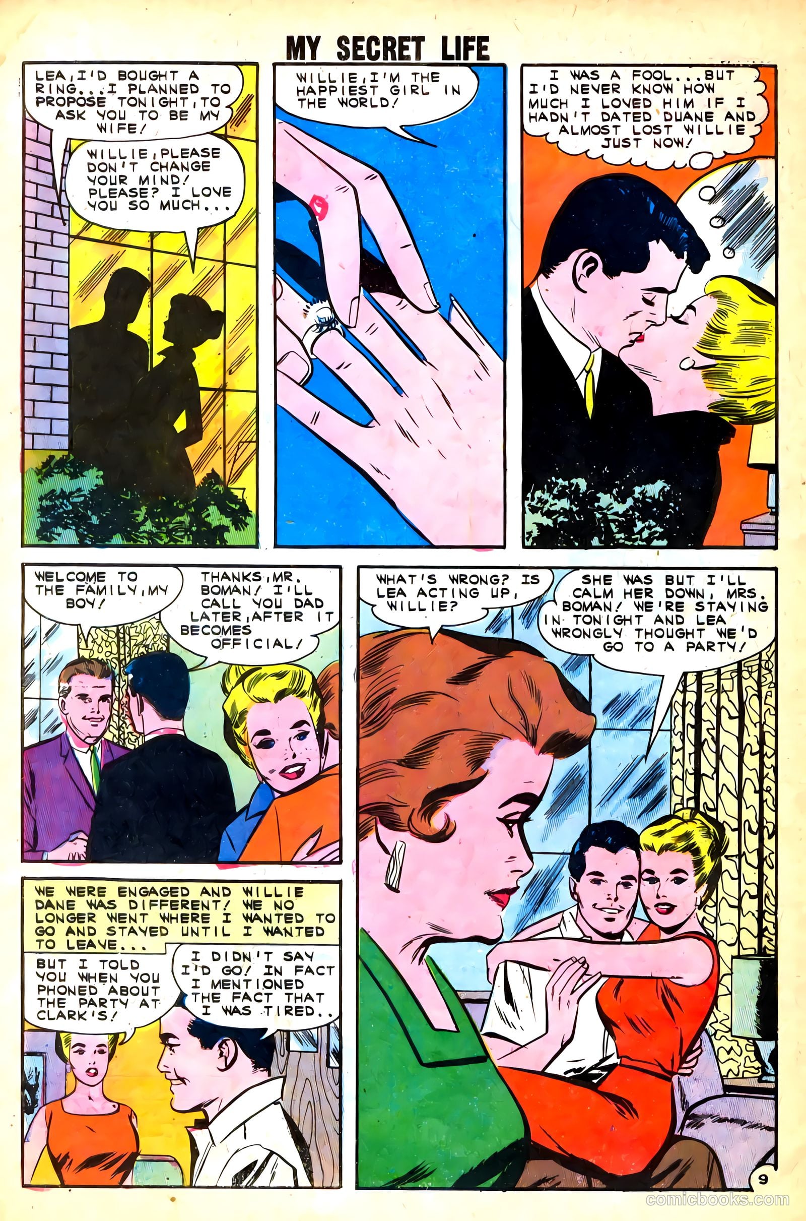 My Secret Life #44 (1962) — page 32 of 36