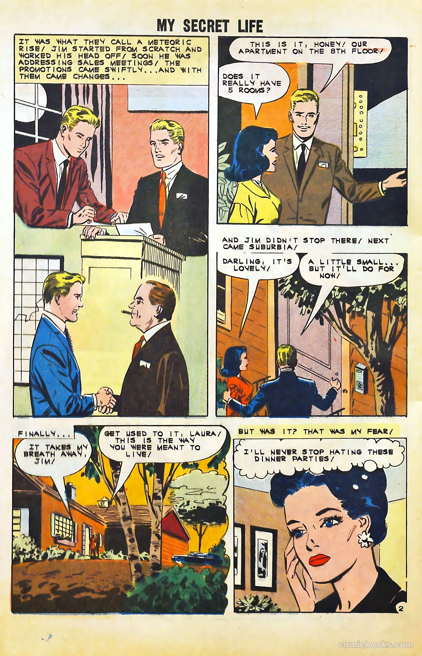 My Secret Life #45 (1962) — page 4 of 36