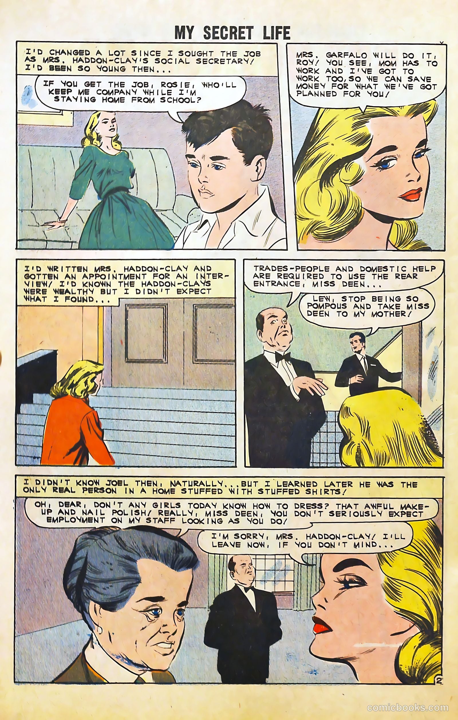 My Secret Life #45 (1962) — page 10 of 36