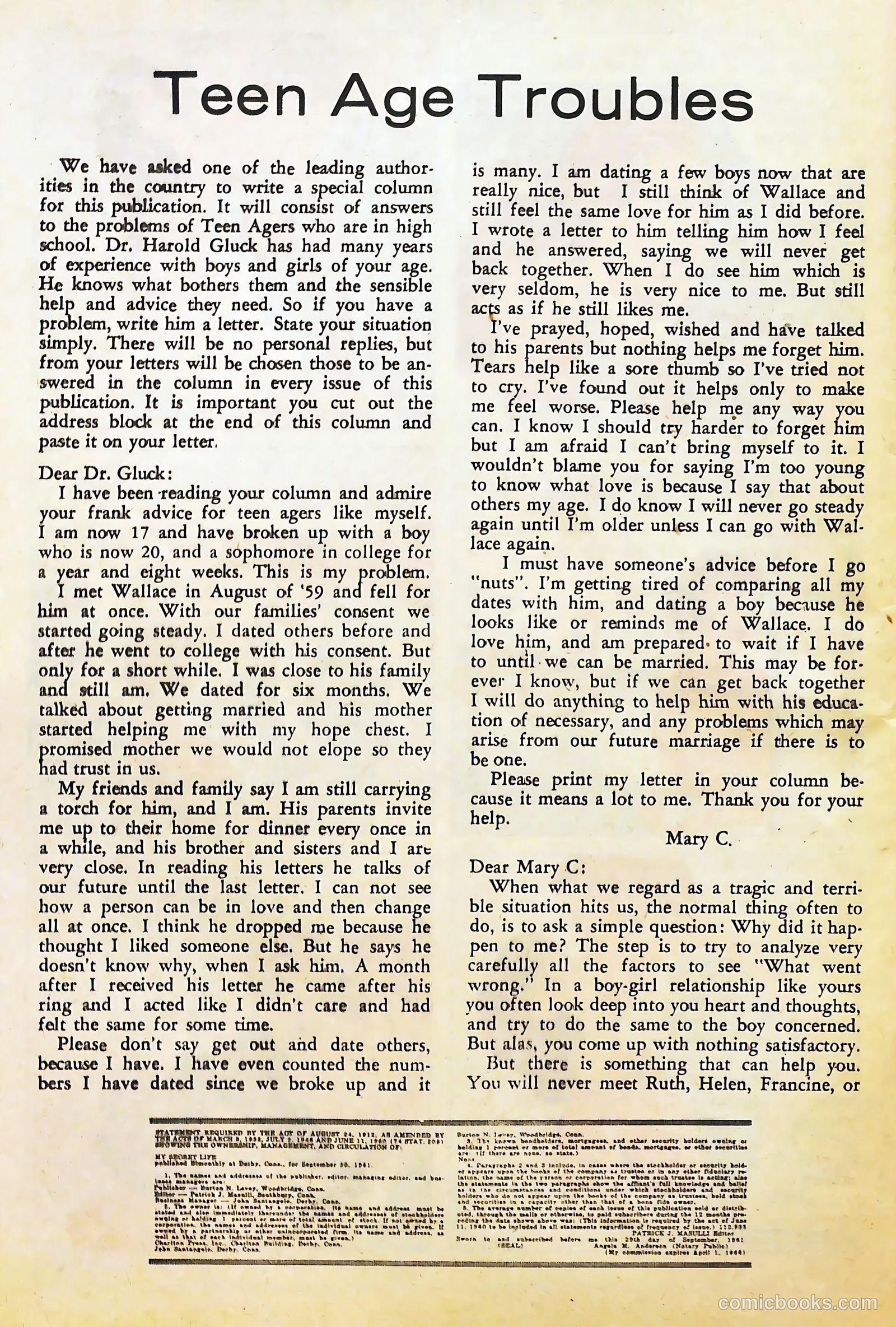 My Secret Life #45 (1962) — page 24 of 36