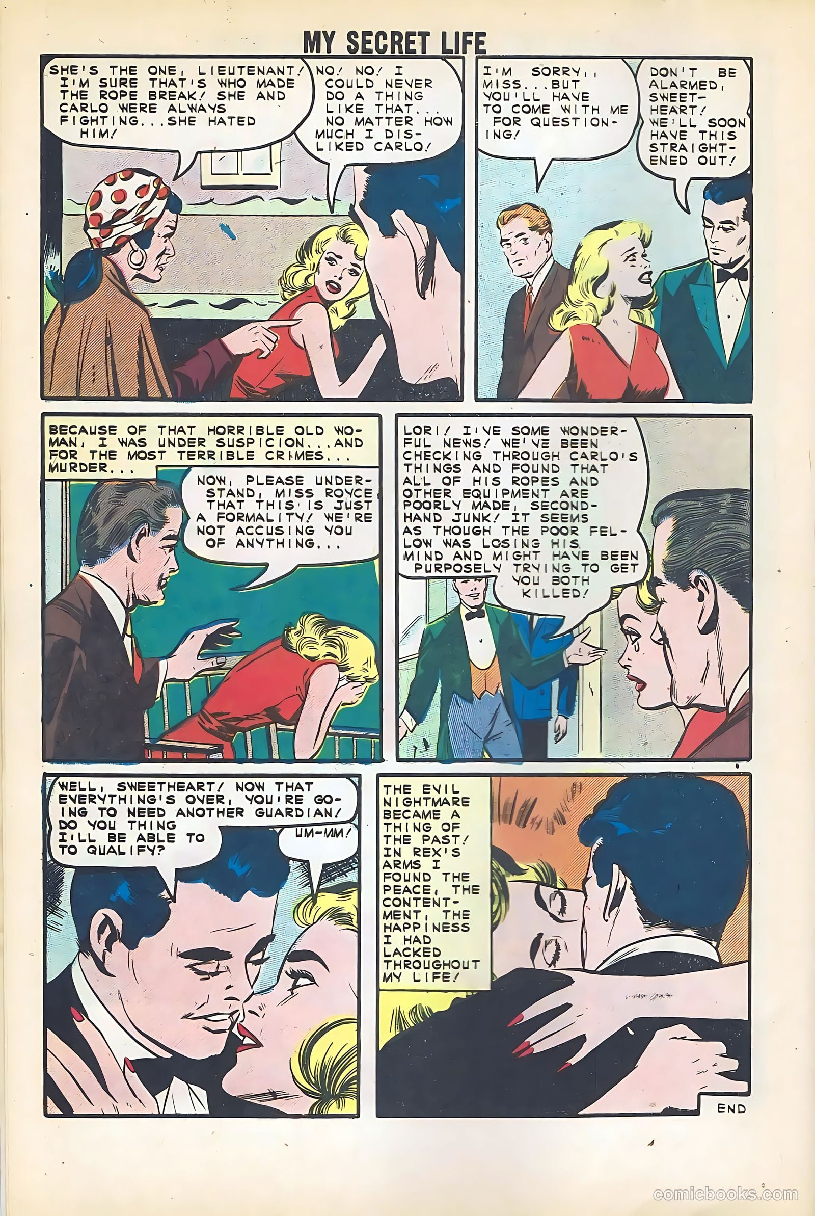 My Secret Life #46 (1962) — page 8 of 36