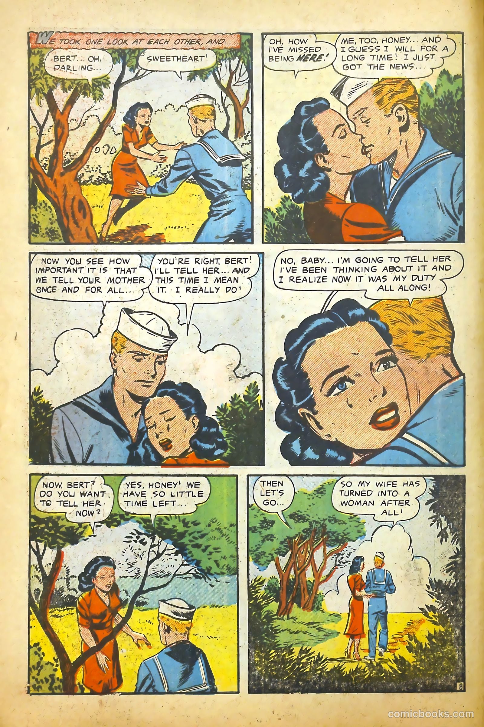 My Secret Marriage #1 (1953) — page 10 of 36