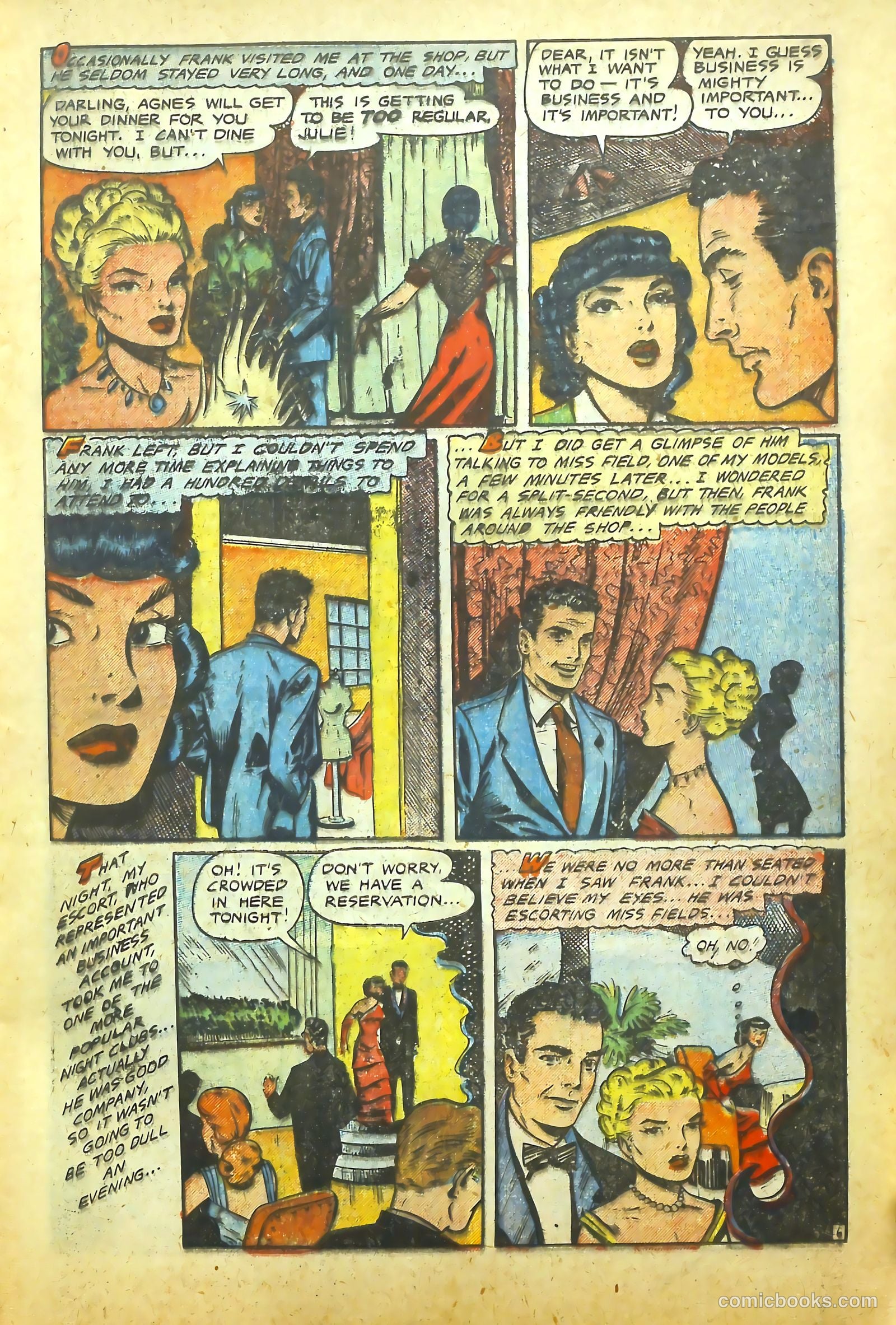 My Secret Marriage #1 (1953) — page 17 of 36