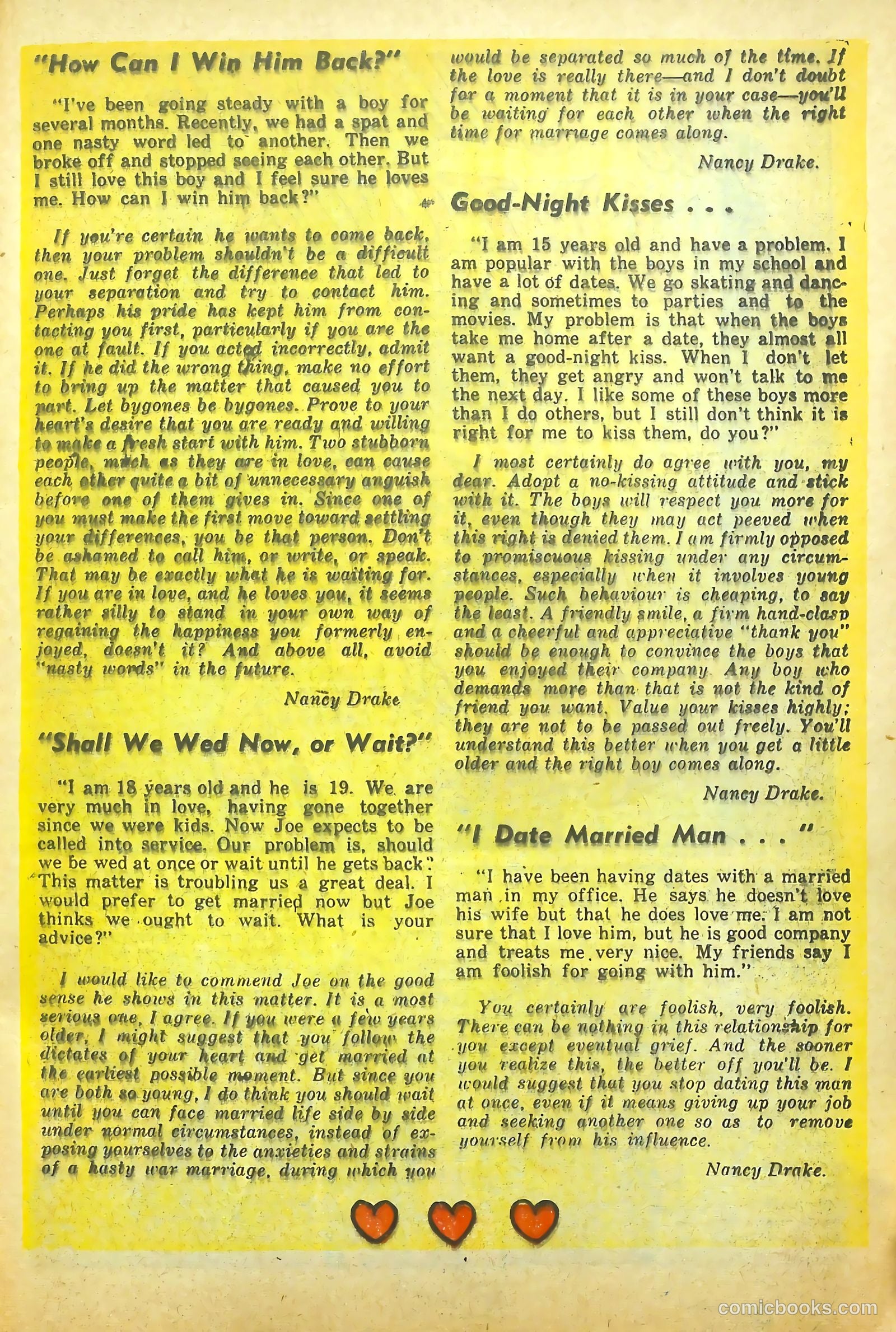 My Secret Marriage #1 (1953) — page 21 of 36