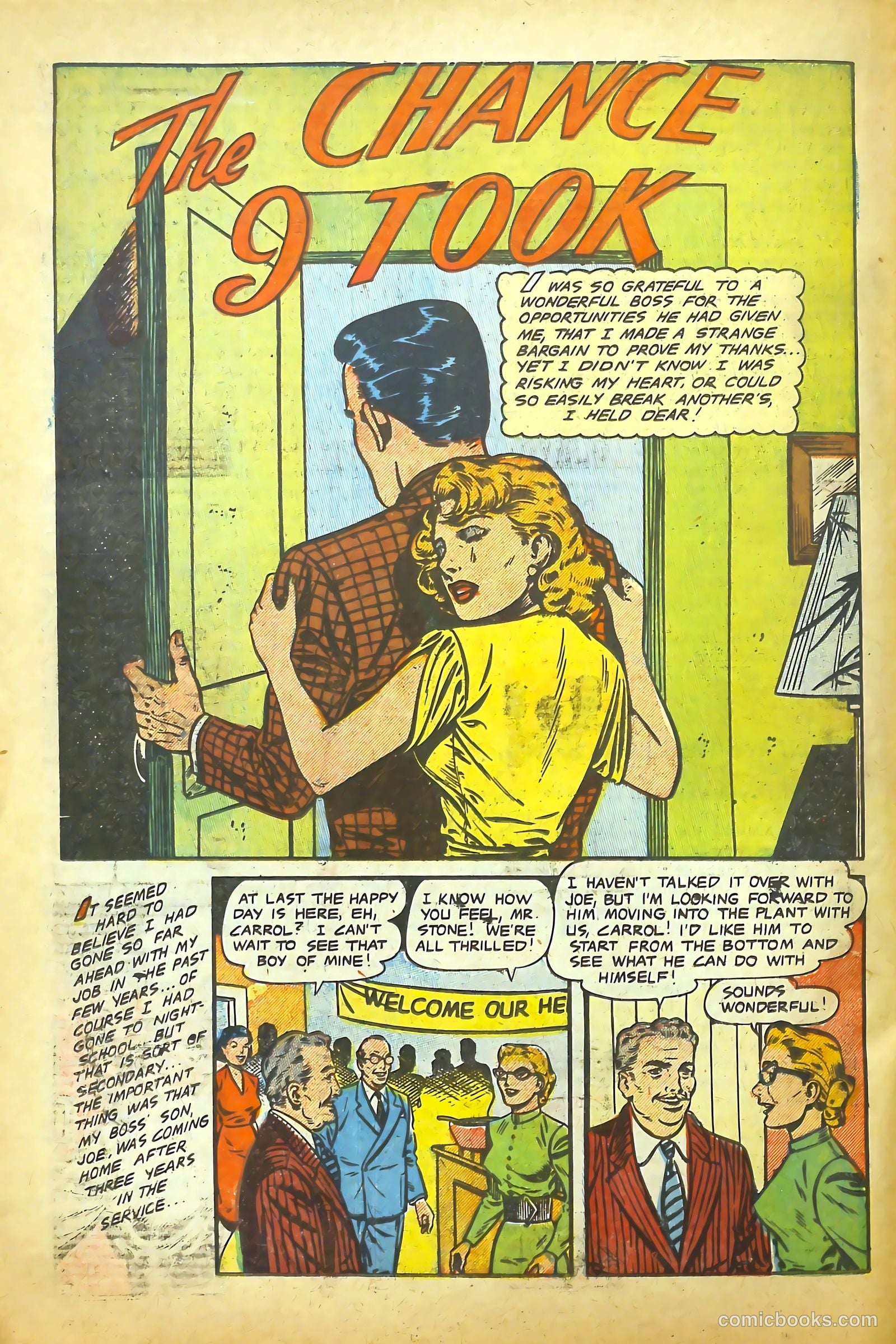 My Secret Marriage #1 (1953) — page 22 of 36